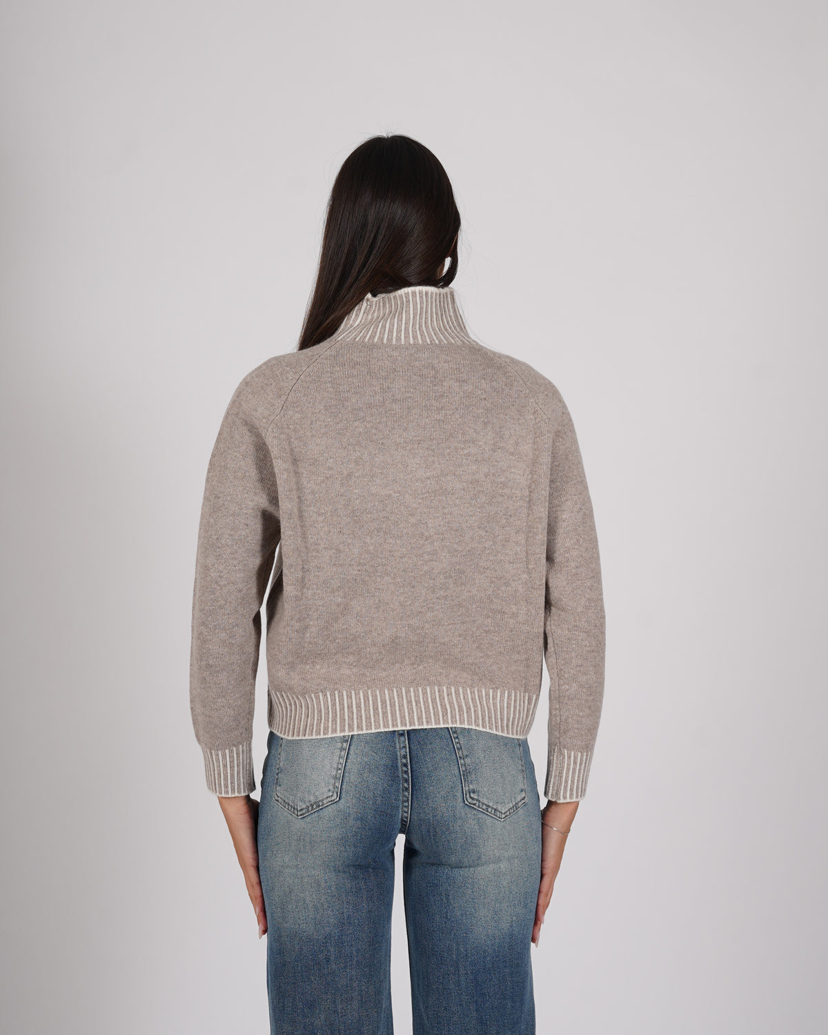 Maglia collo alto in lana - Livarda