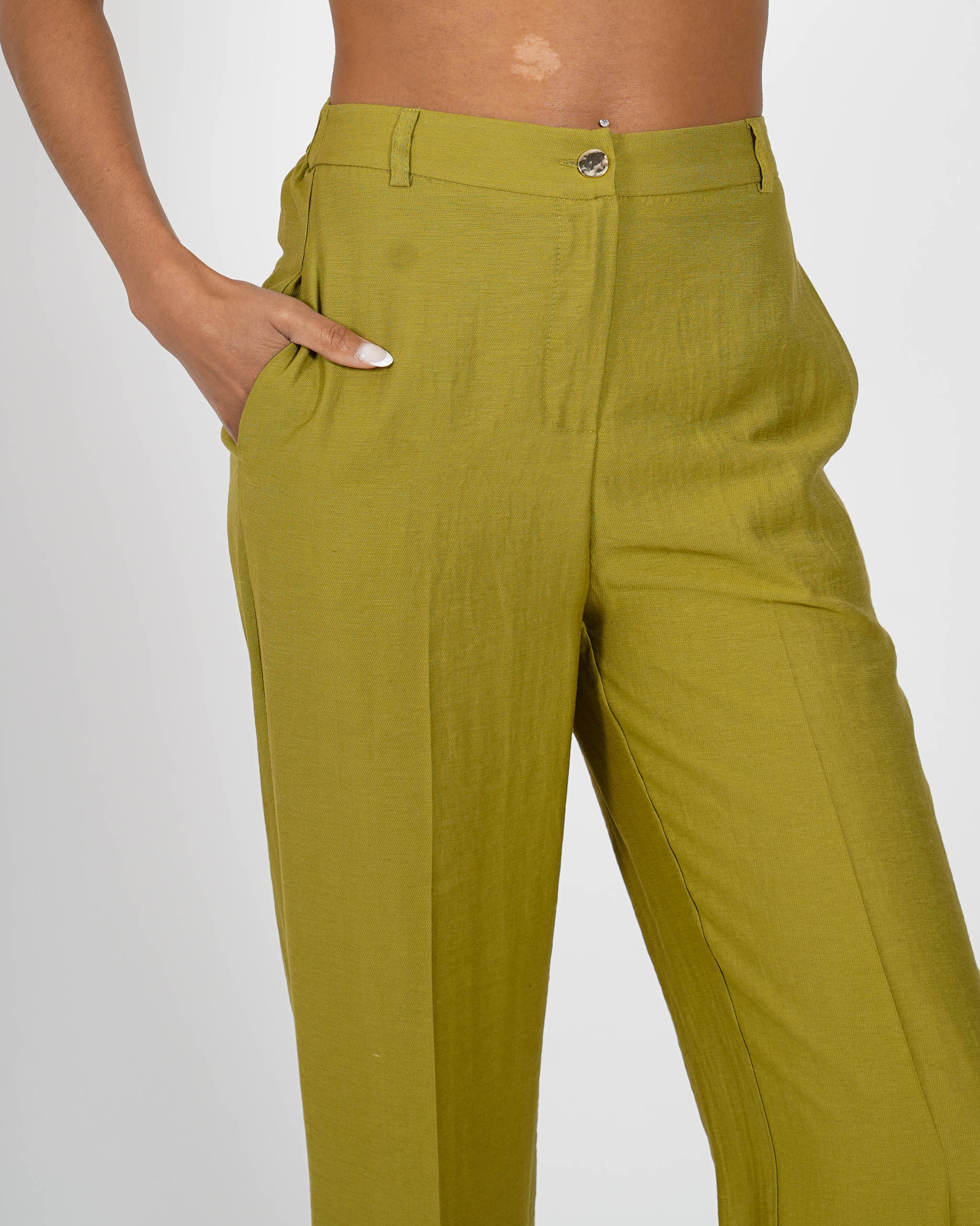 Coordinato gilet monopetto e pantalone regular fit - Filly