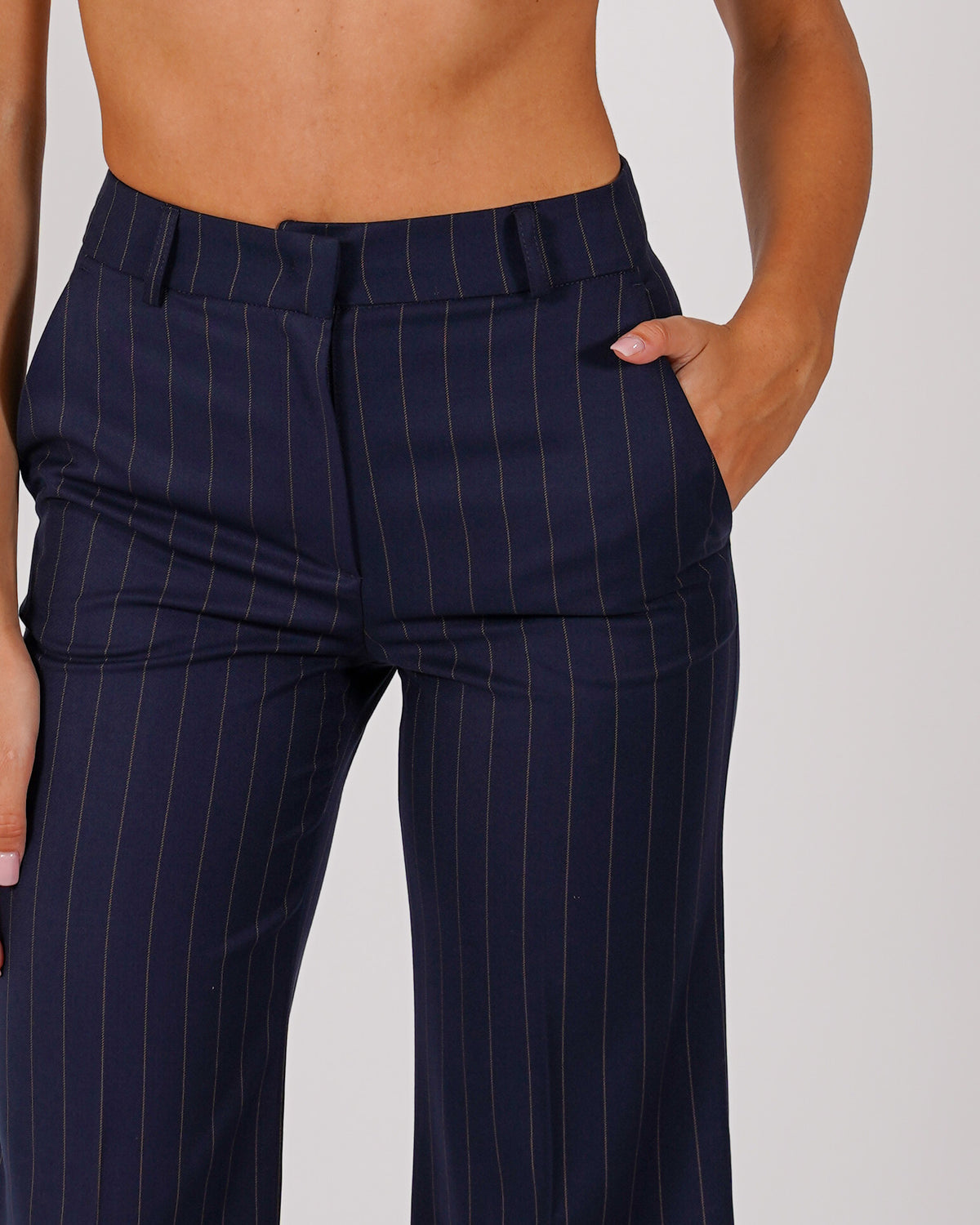 Pantaloni gessati regular fit - Roberts