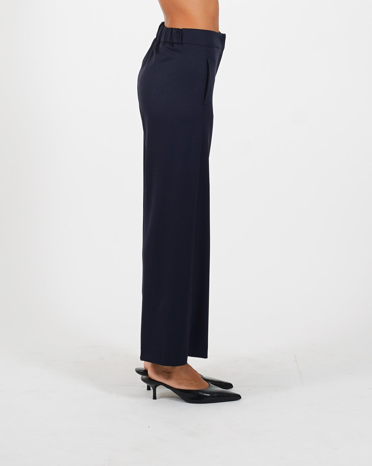 Pantaloni cropped in eco fibra - Manzano