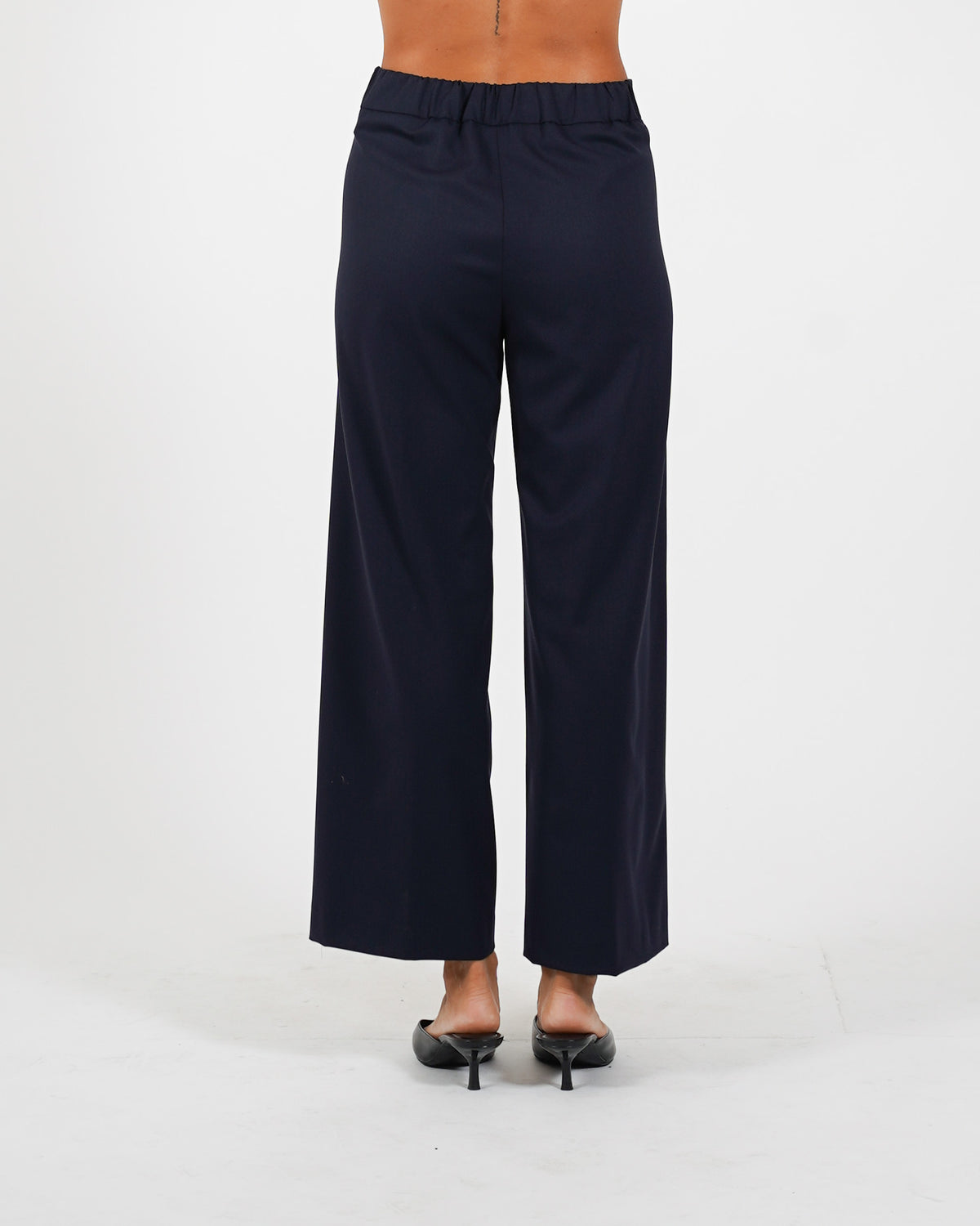 Pantaloni cropped in eco fibra - Manzano