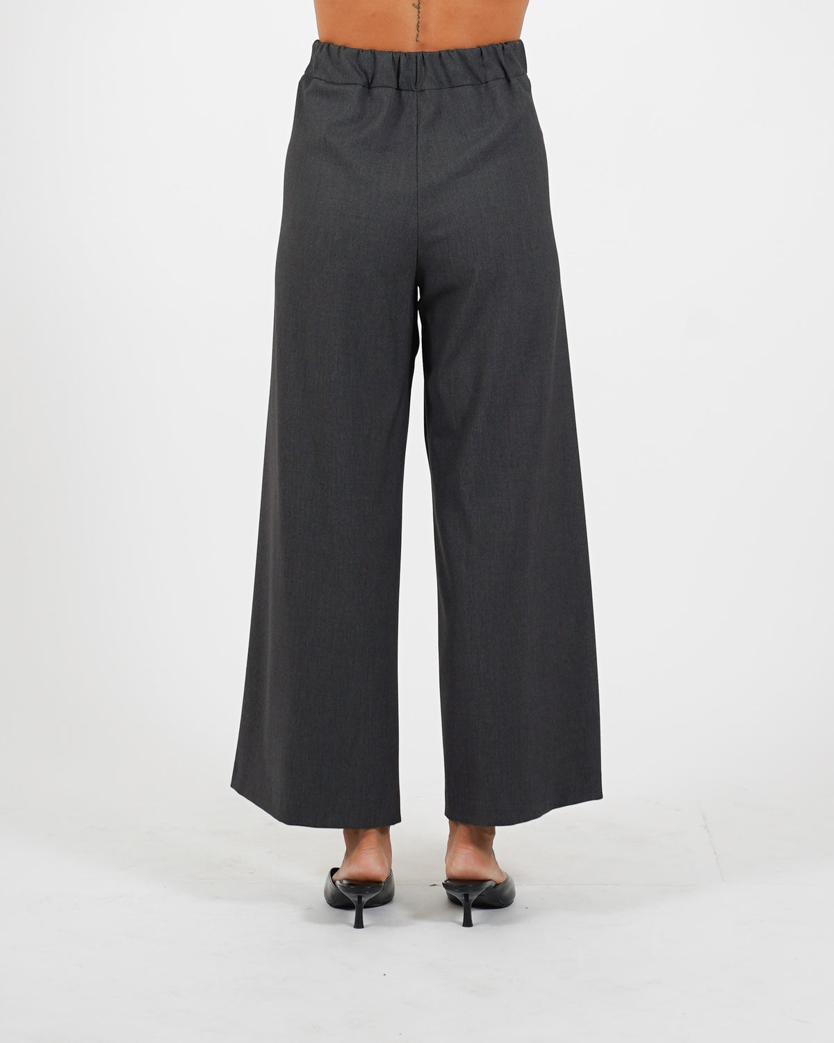 Pantaloni cropped in eco fibra - Manzano