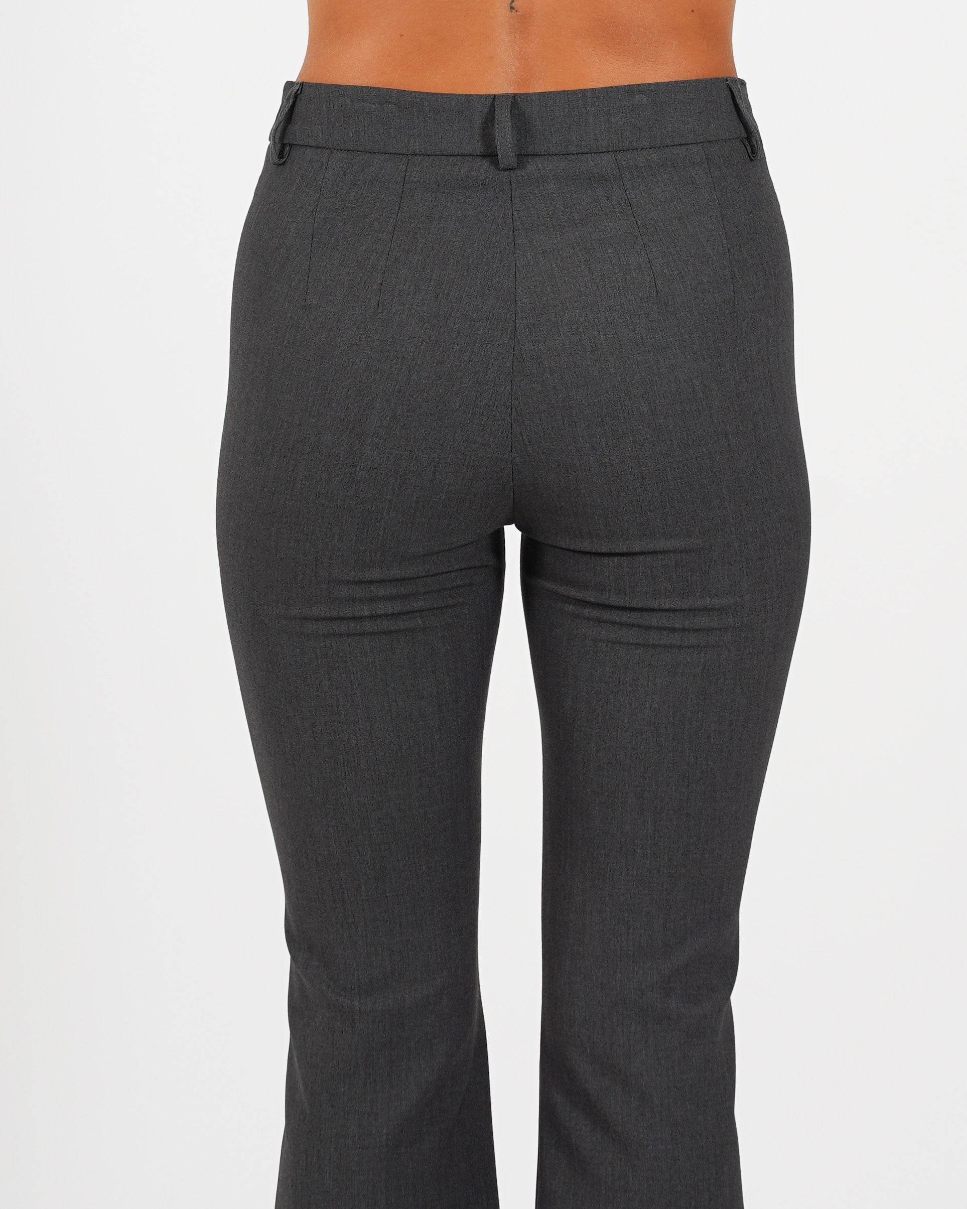 Pantaloni slim fit con bustino in fresco lana - Varsha
