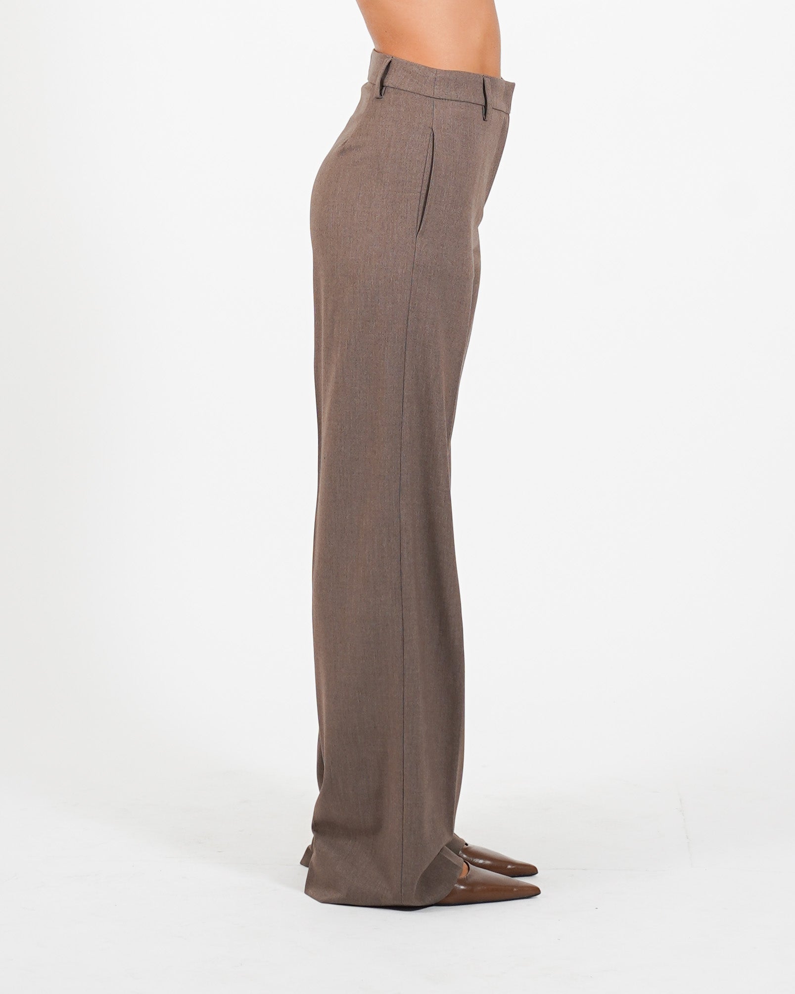 Pantaloni regular fit in ecofibra - Giovanna