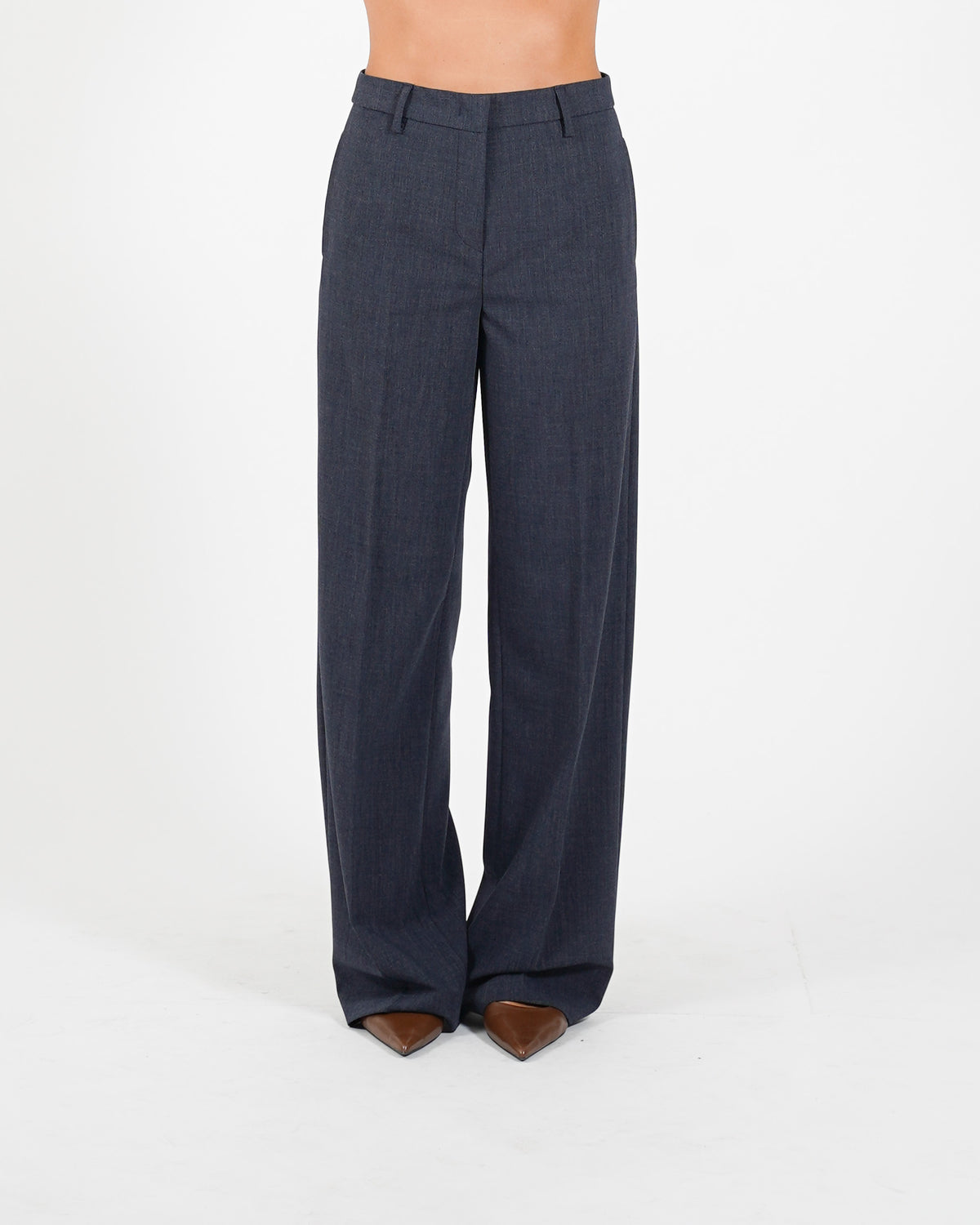Pantaloni regular fit in ecofibra - Giovanna