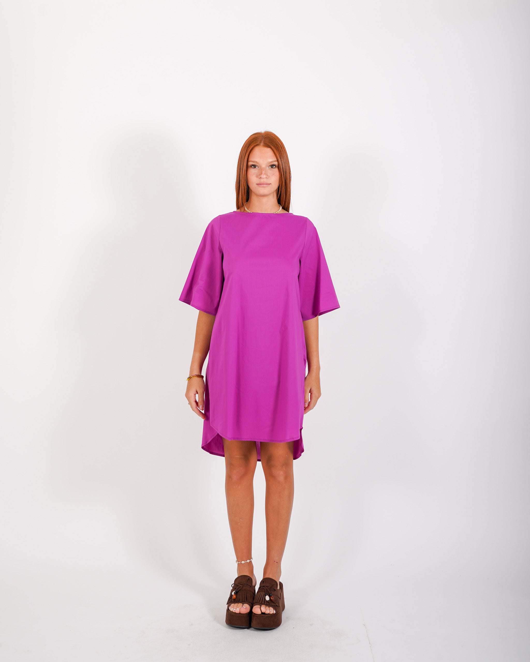 Abito midi in cotone - Margherita