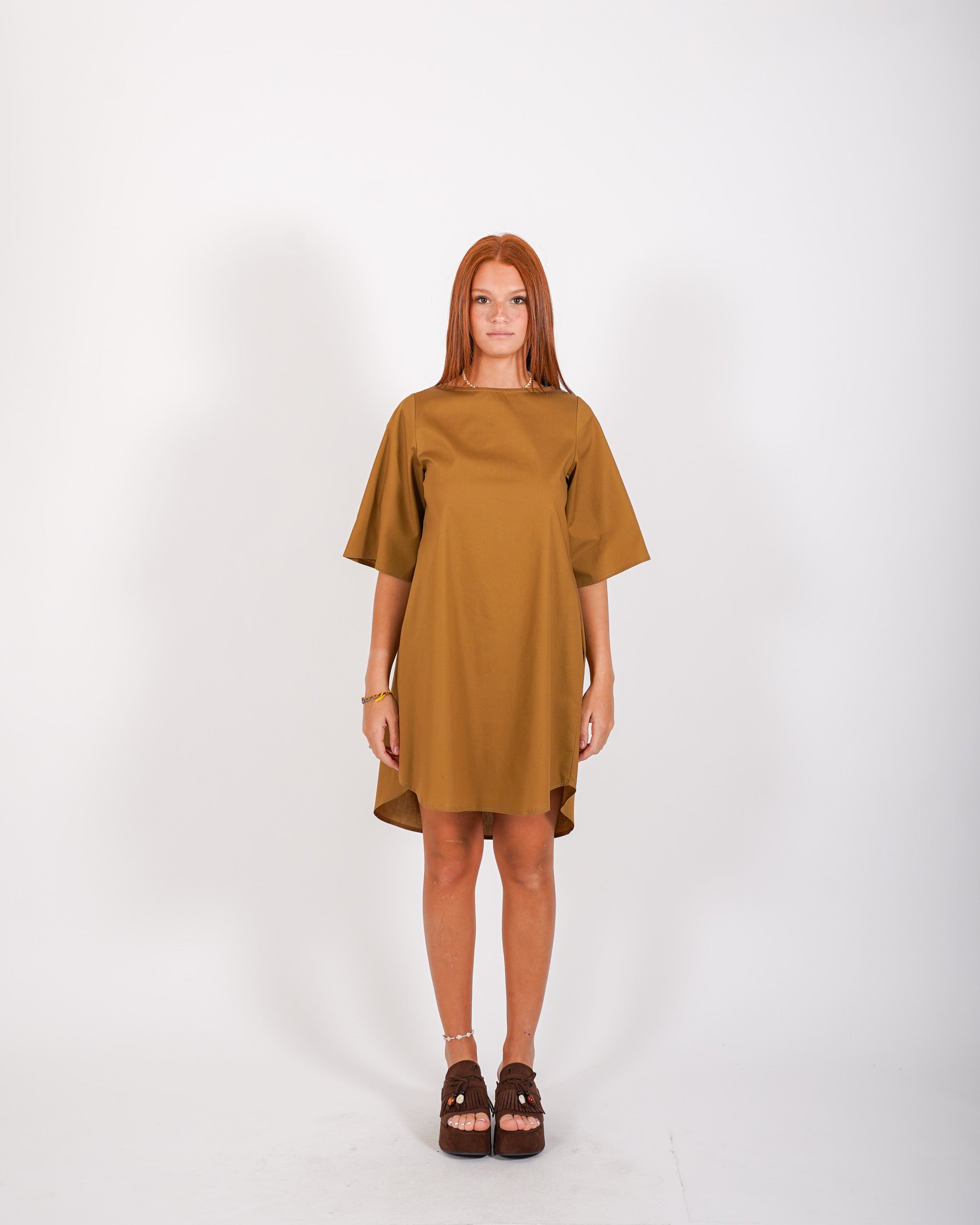 Abito midi in cotone - Margherita