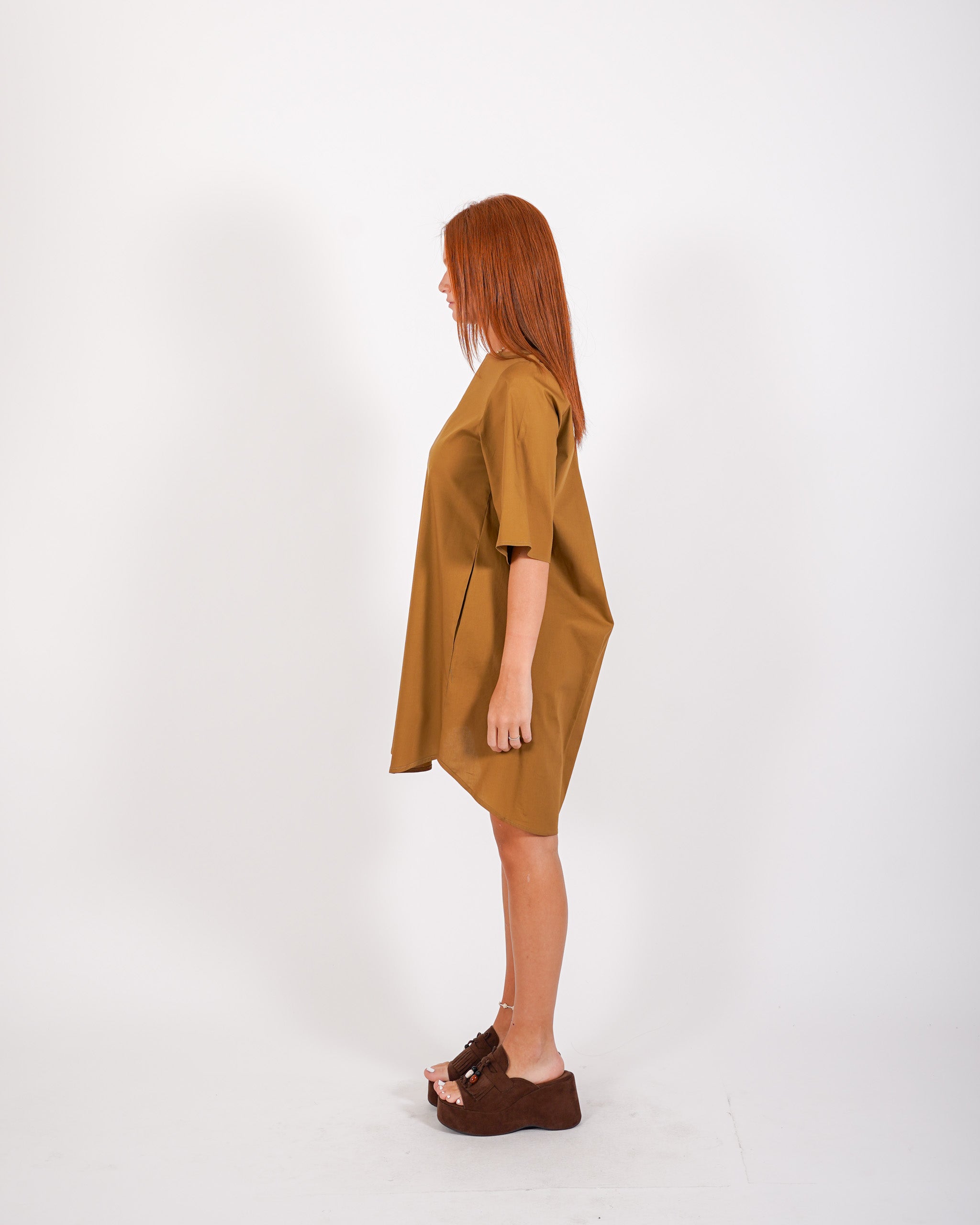 Abito midi in cotone - Margherita