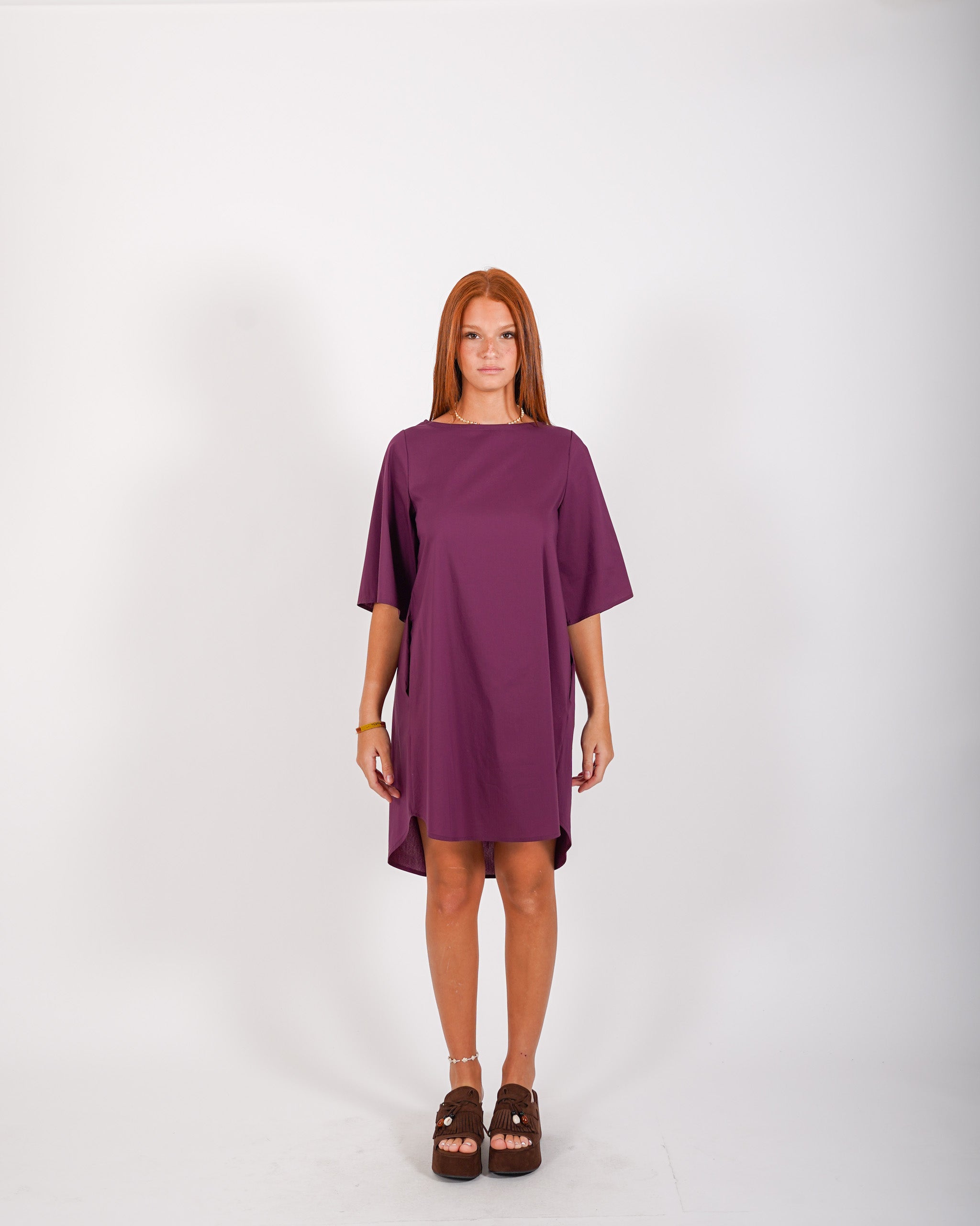 Abito midi in cotone - Margherita