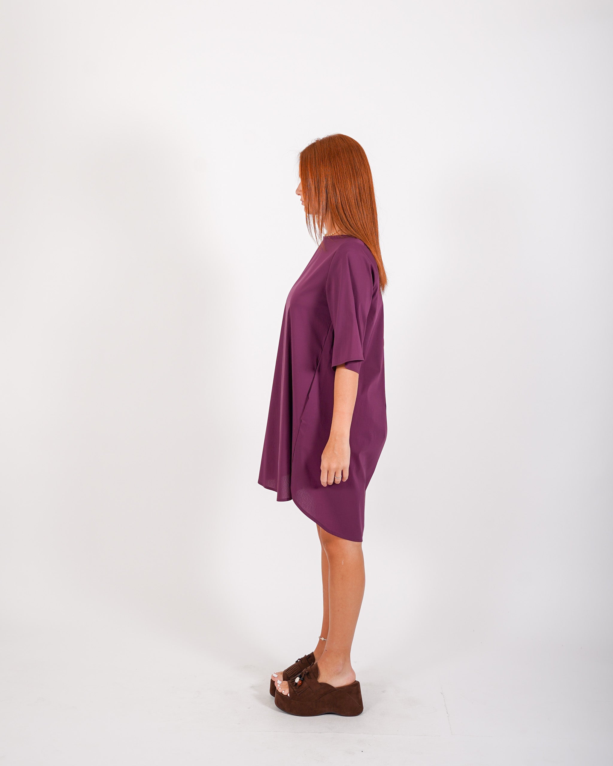 Abito midi in cotone - Margherita