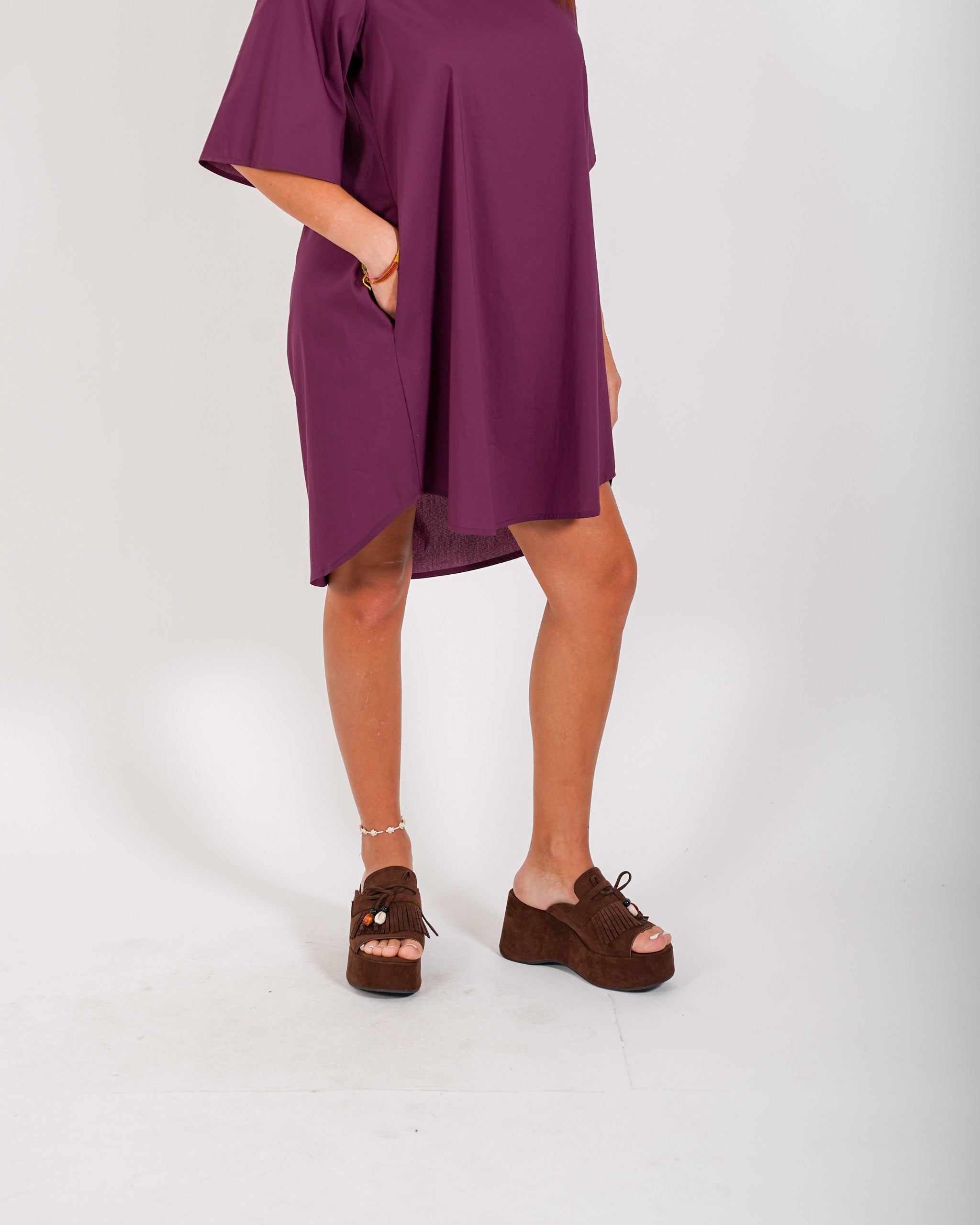 Abito midi in cotone - Margherita