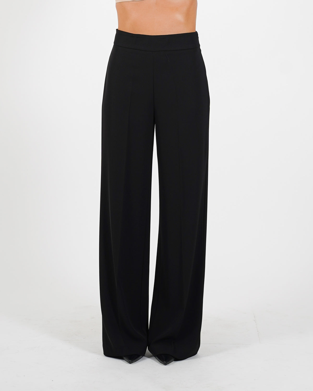 Pantaloni con baschina e gamba larga - Gazania