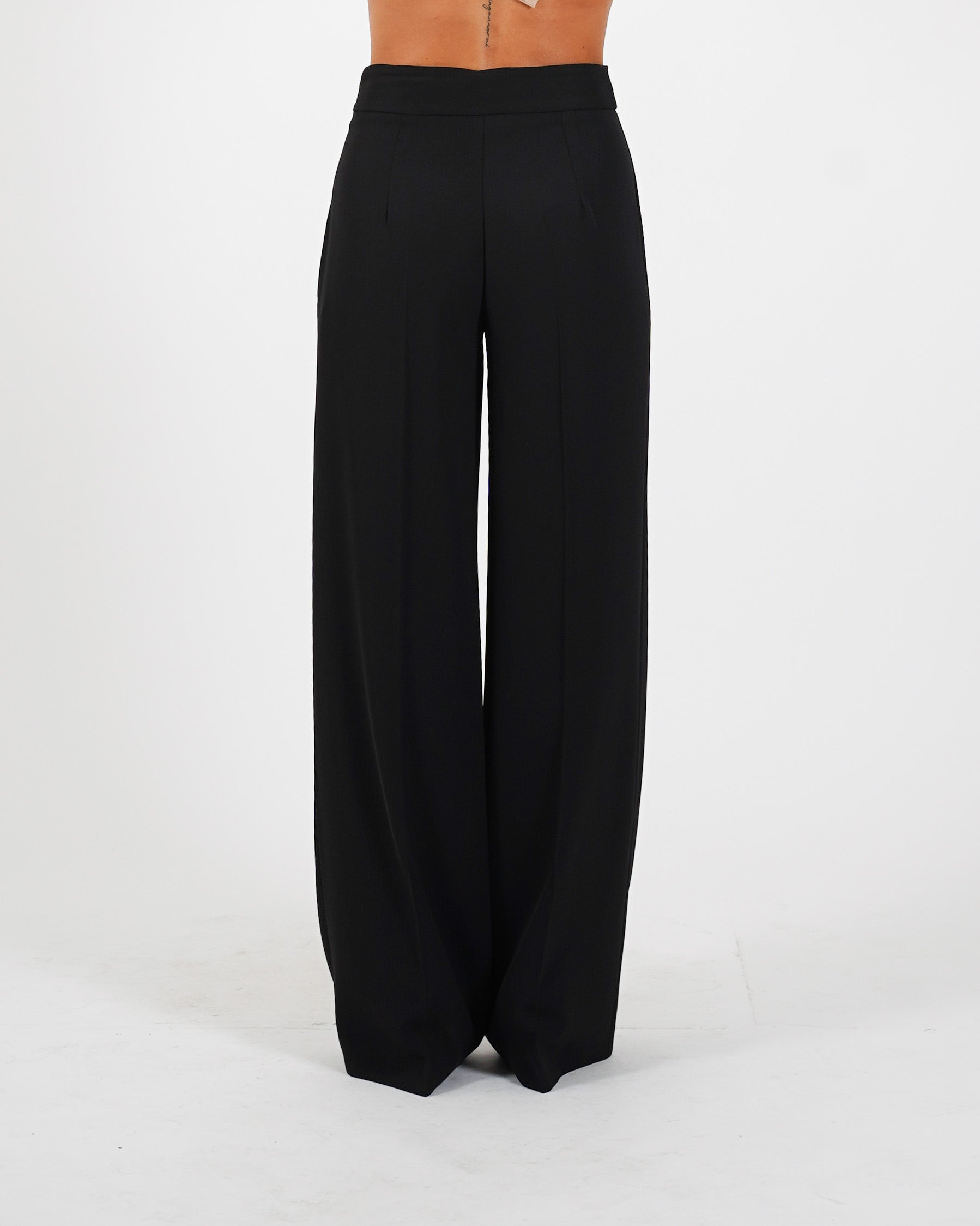 Pantaloni con baschina e gamba larga - Gazania