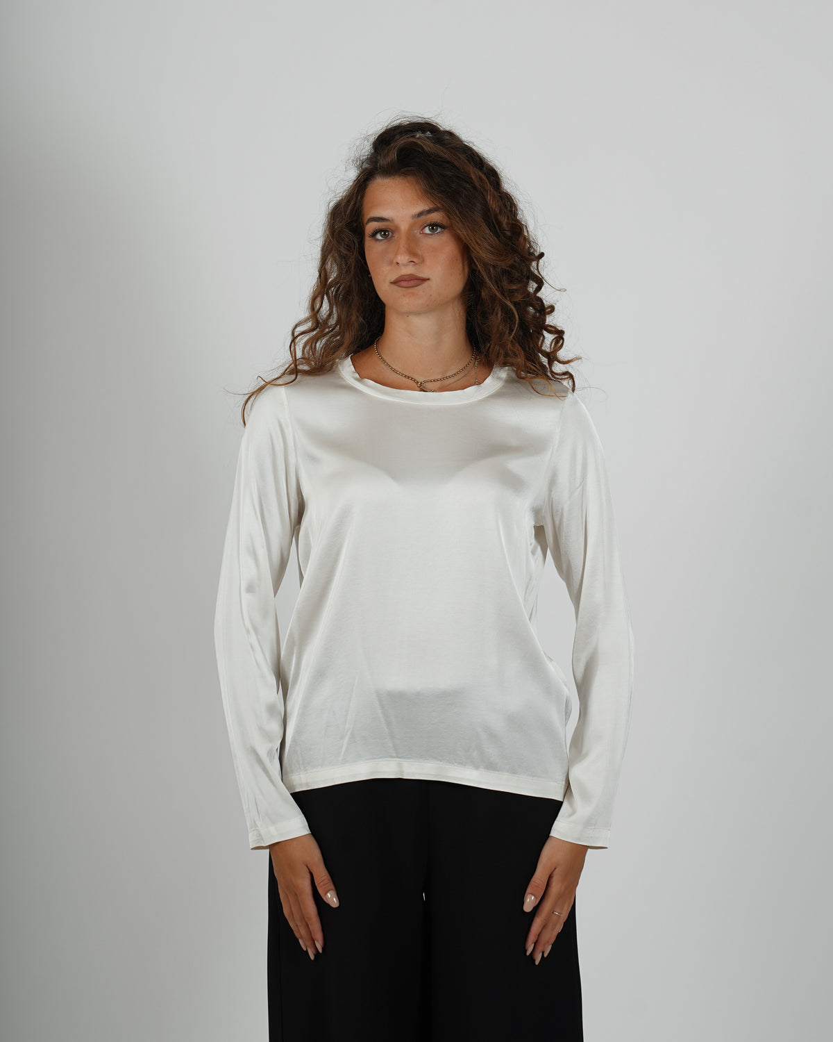 Shirt girocollo regular fit - Verzellino