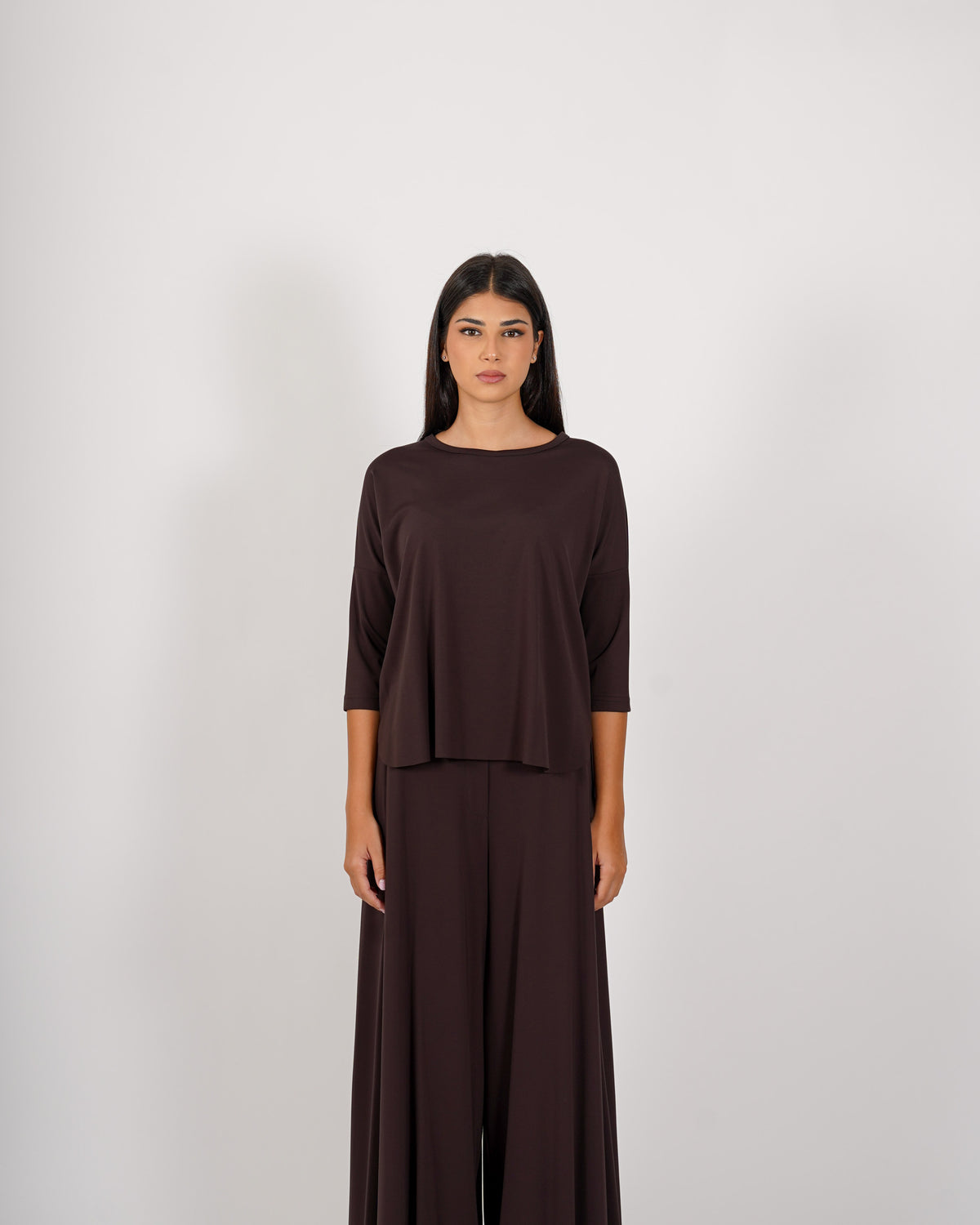 Blusa girocollo manica raglan - Odiosa
