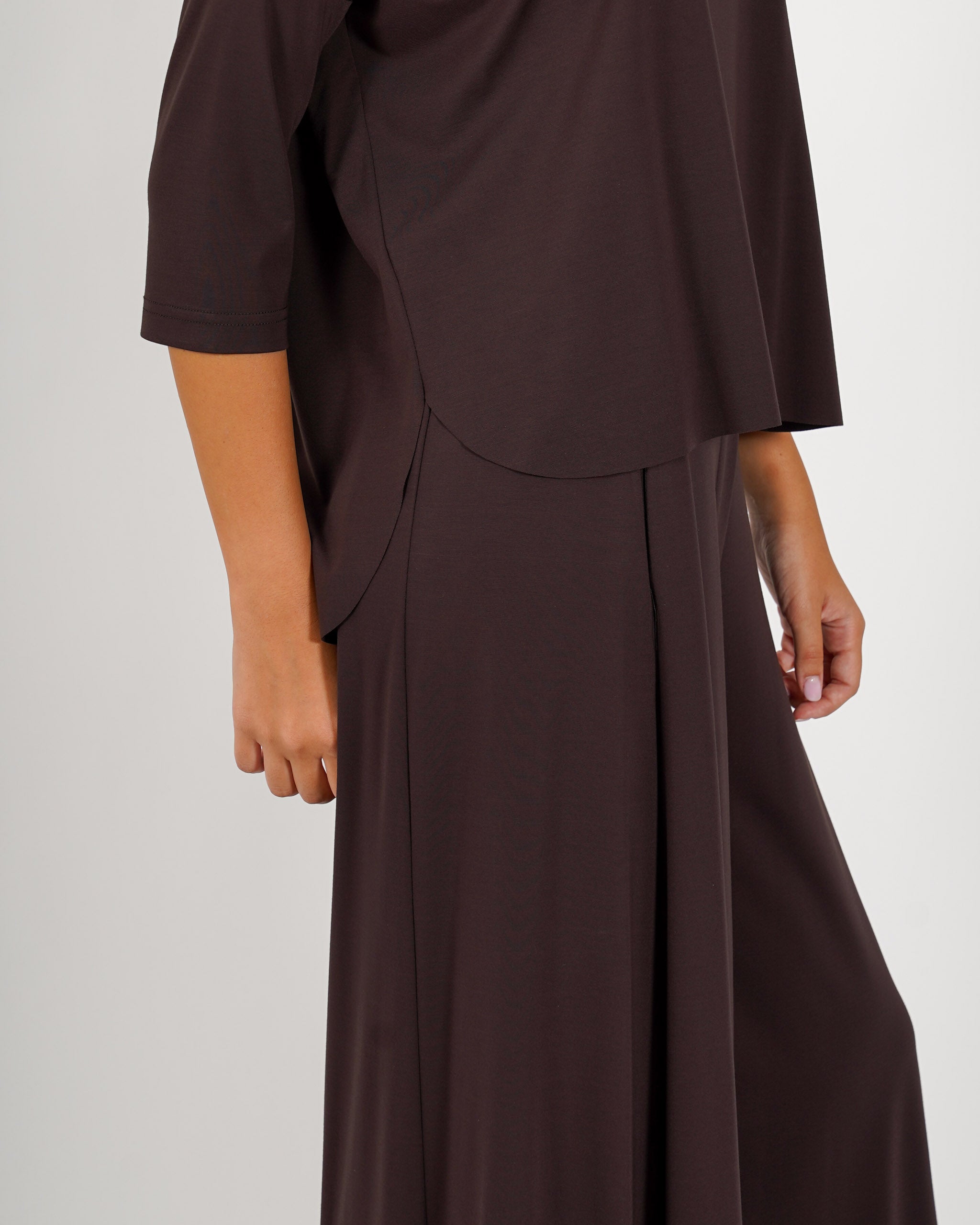Blusa girocollo manica raglan - Odiosa