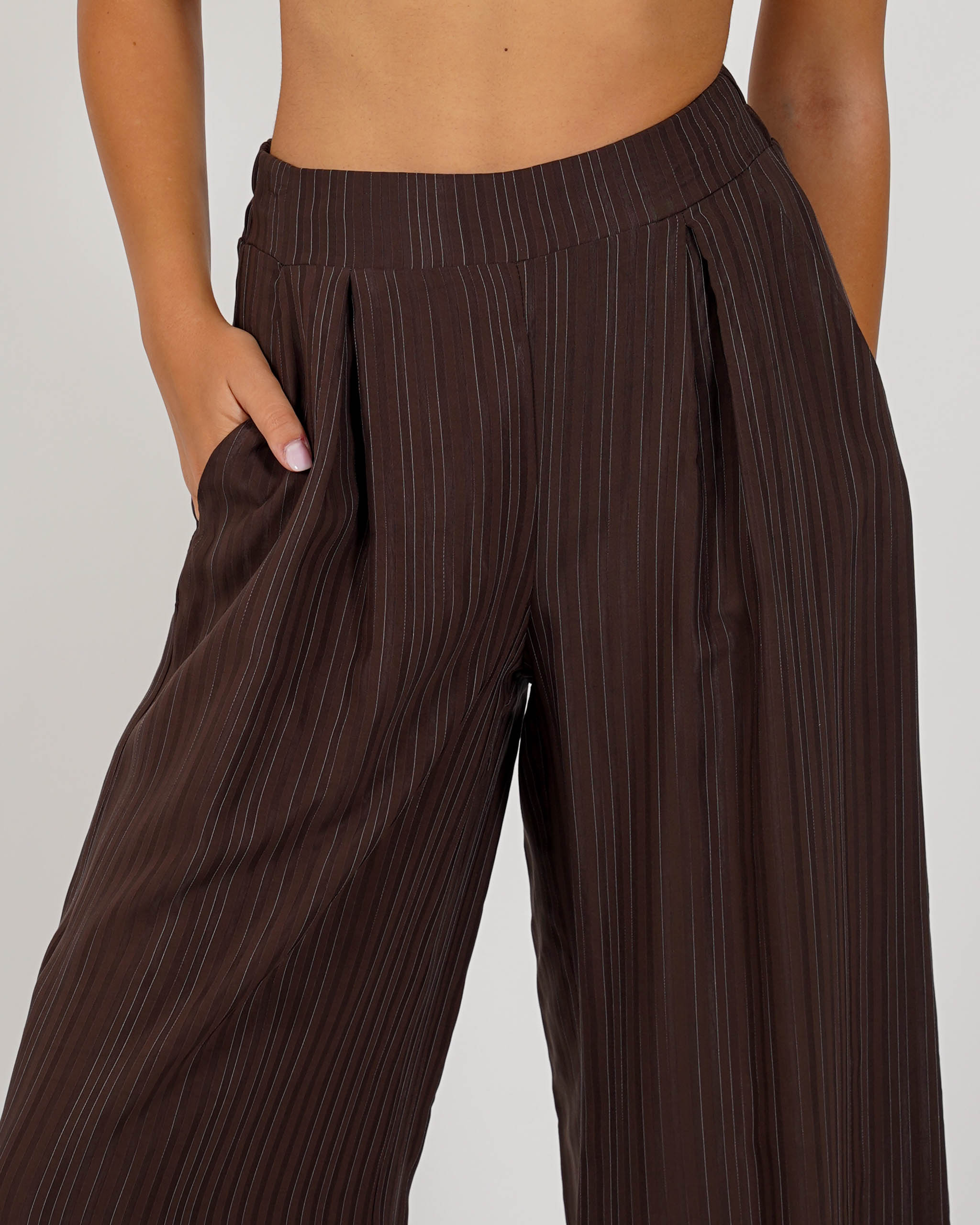 Pantaloni con baschina e gamba larga - Kosice