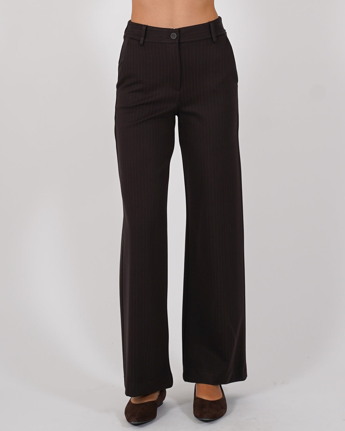 Pantaloni gessati regular fit - Talanga