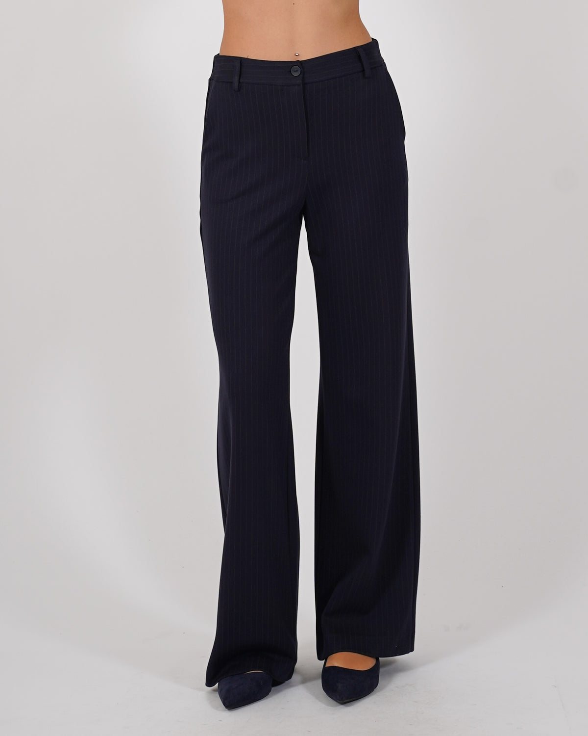 Pantaloni gessati regular fit - Talanga