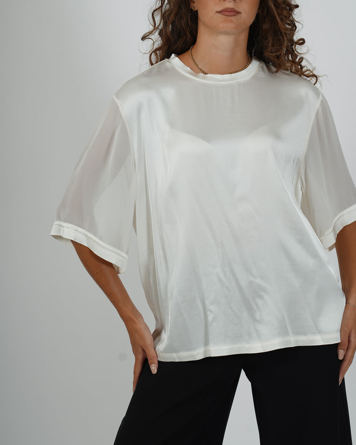 Shirt girocollo manica 3/4 - Elide