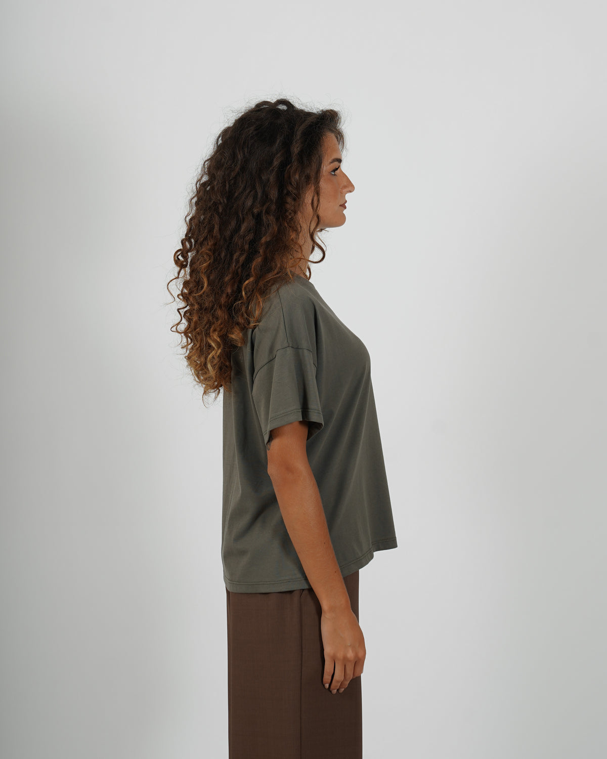 Shirt girocollo regular fit - Primula