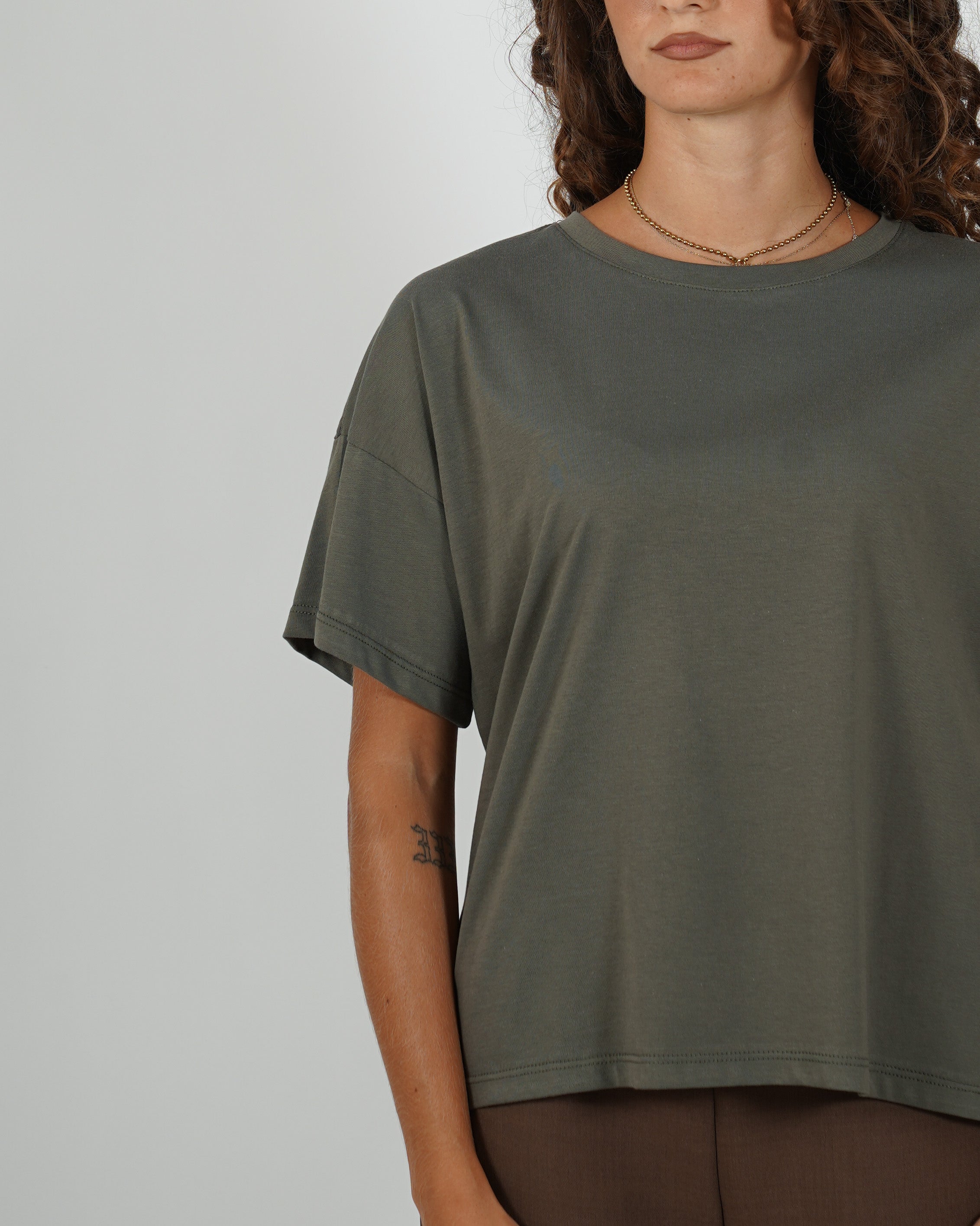 Shirt girocollo regular fit - Primula