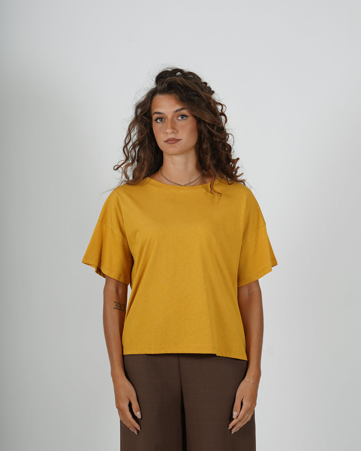Shirt girocollo regular fit - Primula