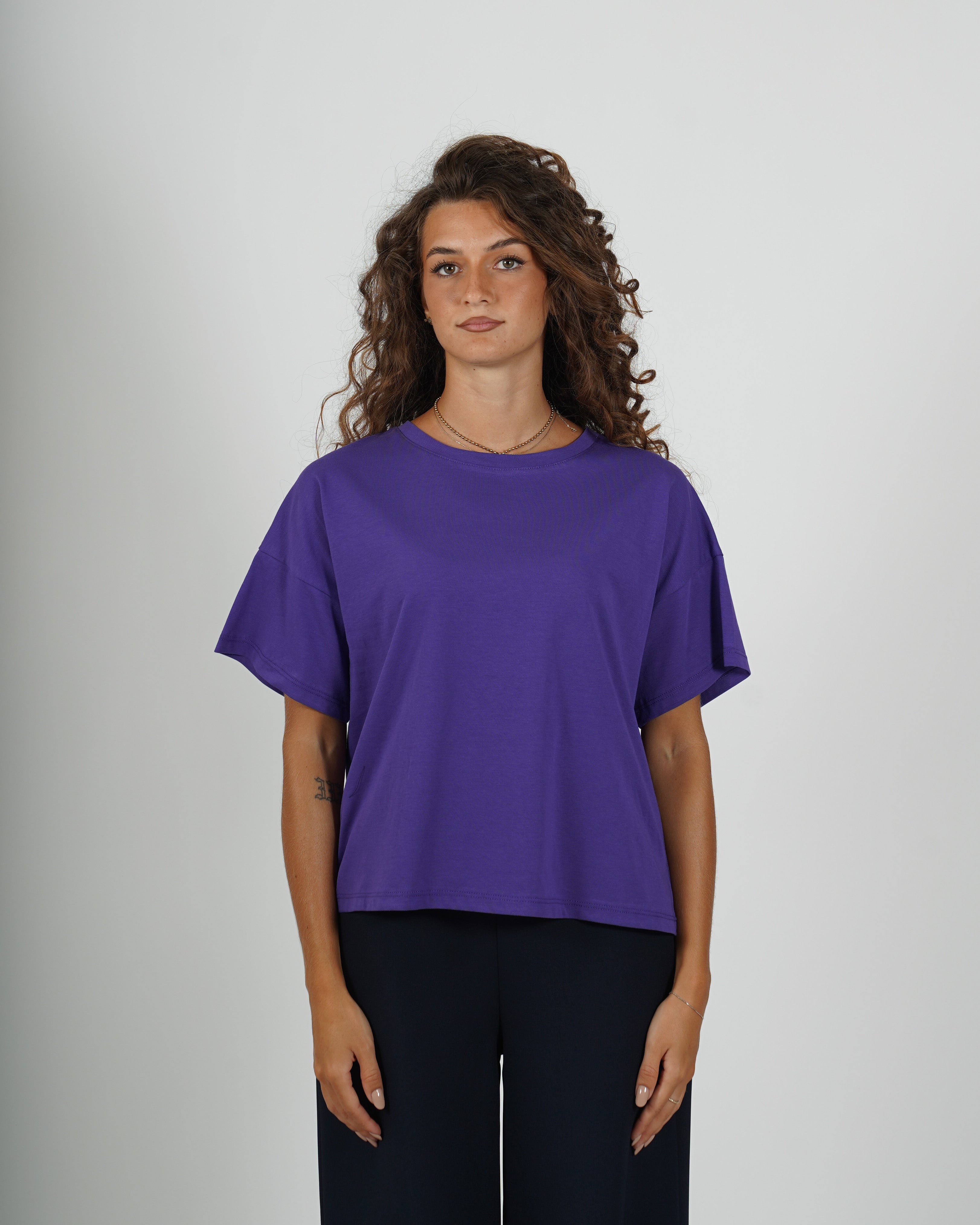 Shirt girocollo regular fit - Primula