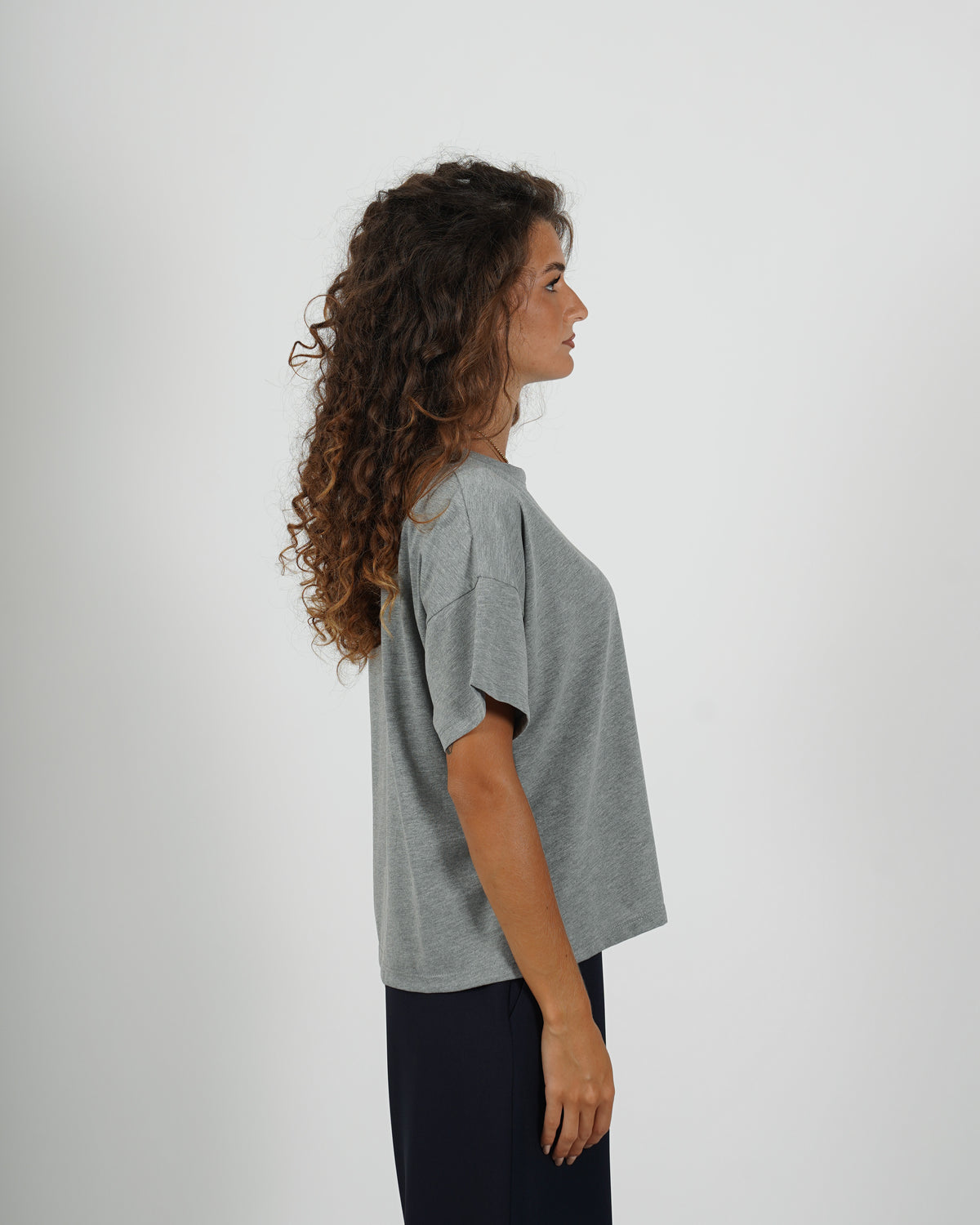 Shirt girocollo regular fit - Primula