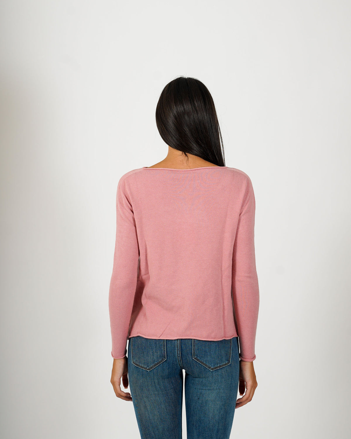 Maglia girocollo minimal con spacchi laterali - Austria