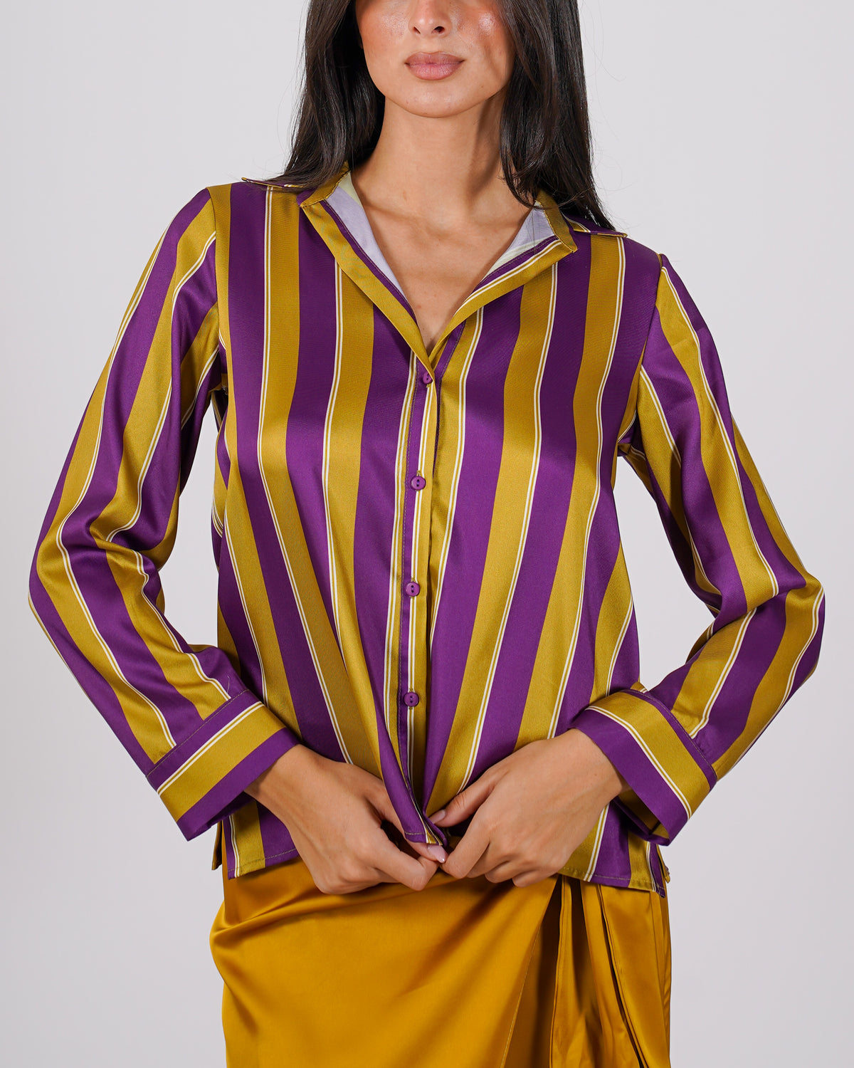 Camicia manica lunga regular fit - Selenia