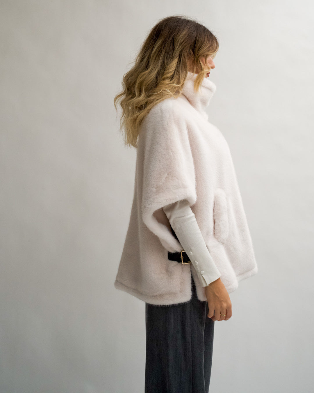 Gilet in eco fur - Palude