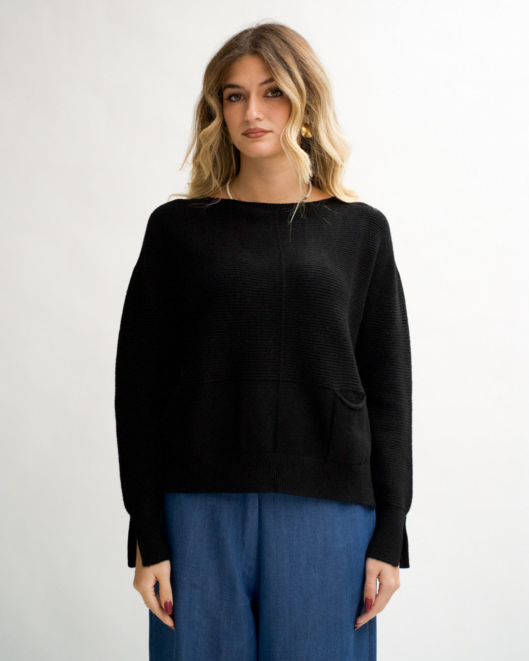 Maglia girocollo con taschina - Stagno Uncategorized - Hope Abbigliamento e Accessori Donna Online