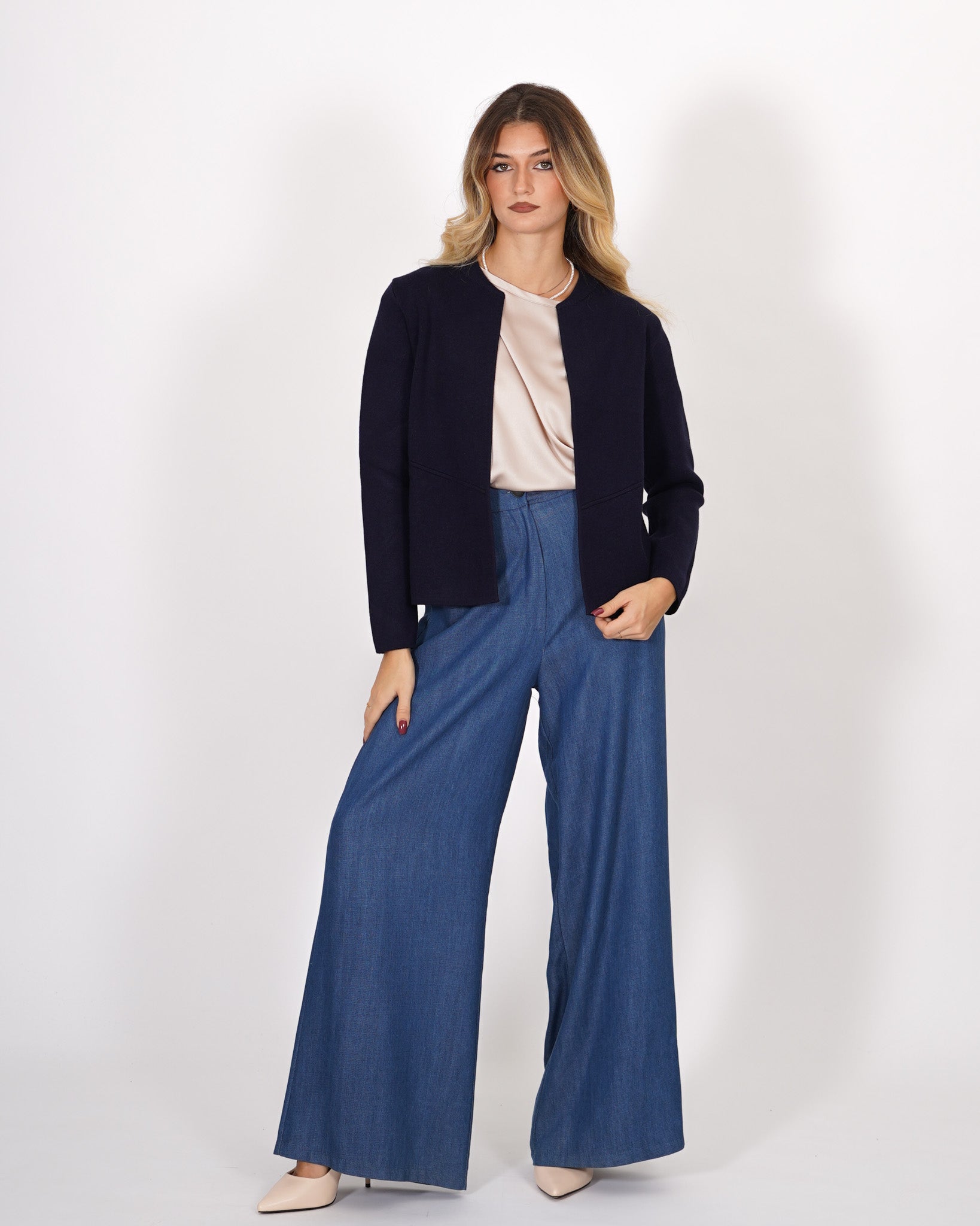 Cardigan Aperto Senza Bottoni in Mano Lana - Donadel Uncategorized - Hope Abbigliamento e Accessori Donna Online