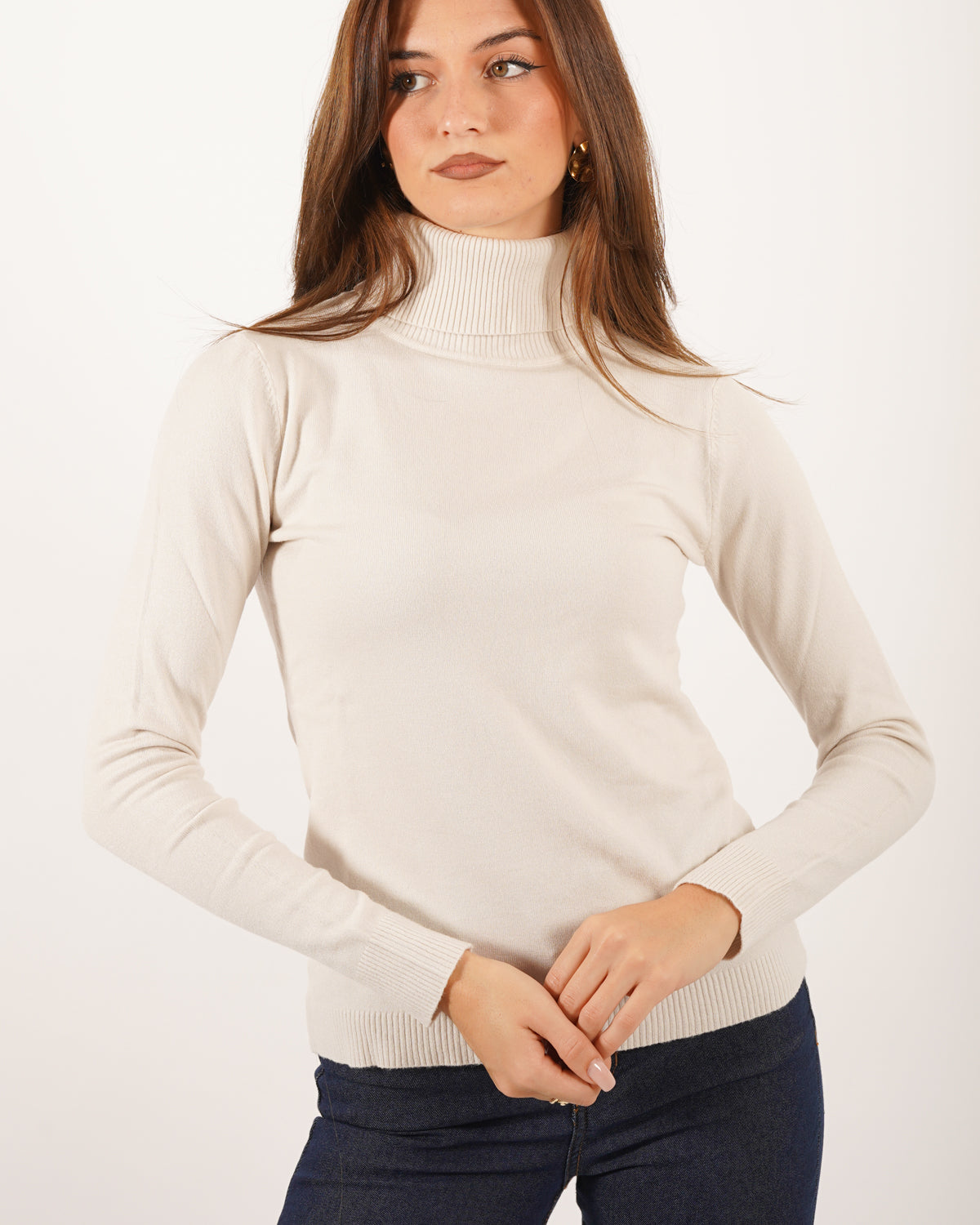 Maglia collo alto in mano viscosa - Tabaccaio Uncategorized - Hope Abbigliamento e Accessori Donna Online