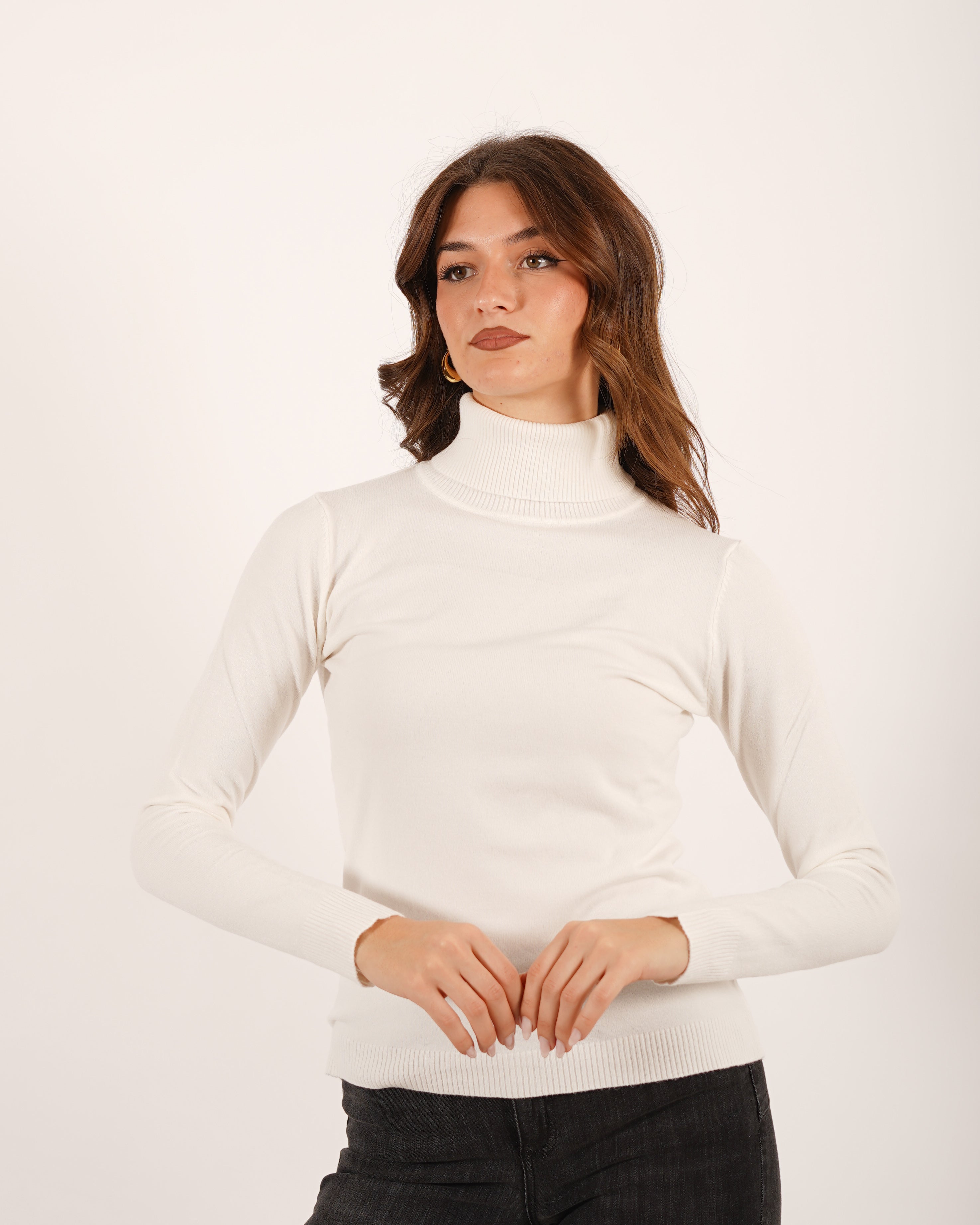 Maglia collo alto in mano viscosa - Tabaccaio Uncategorized - Hope Abbigliamento e Accessori Donna Online