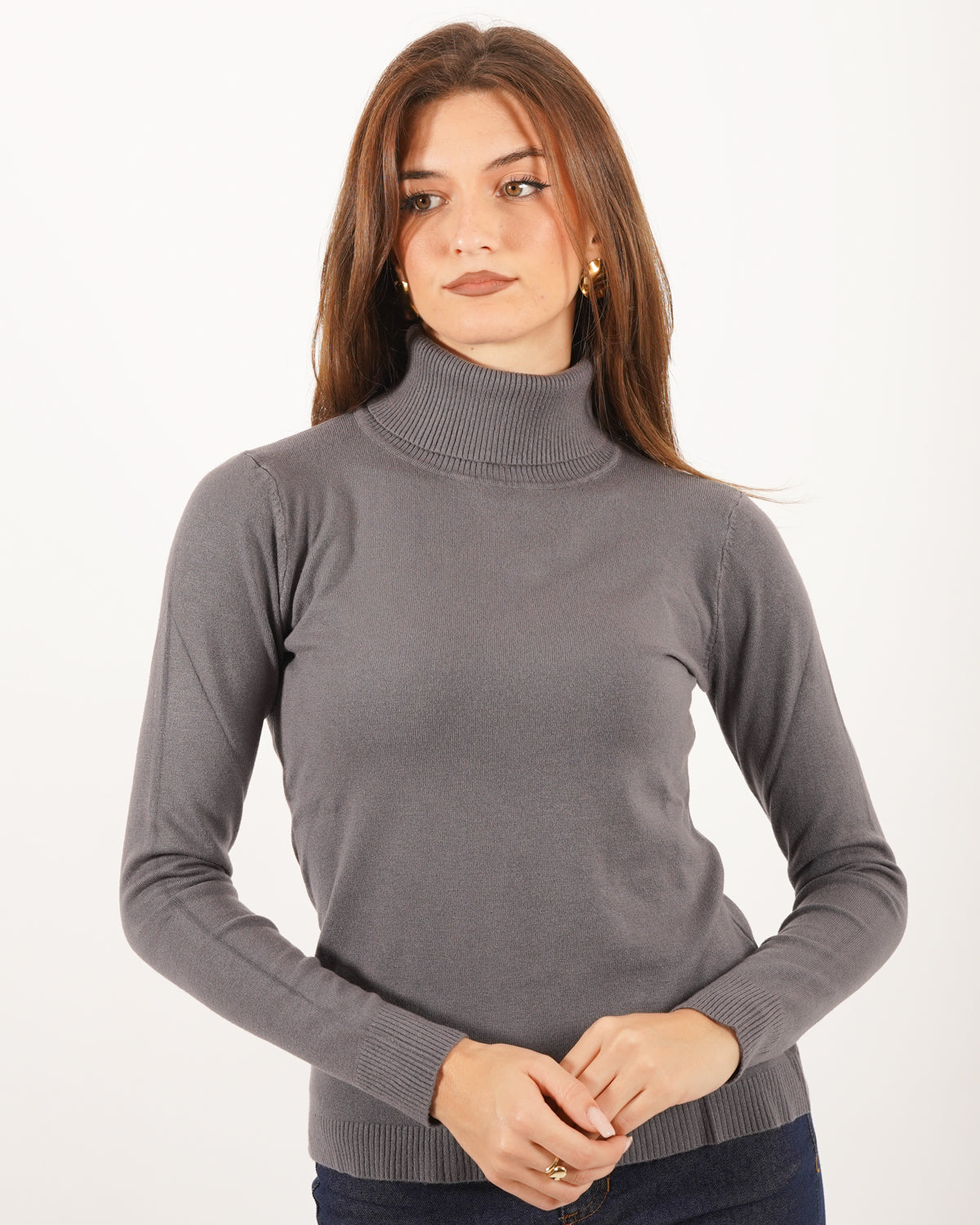 Maglia collo alto in mano viscosa - Tabaccaio Uncategorized - Hope Abbigliamento e Accessori Donna Online