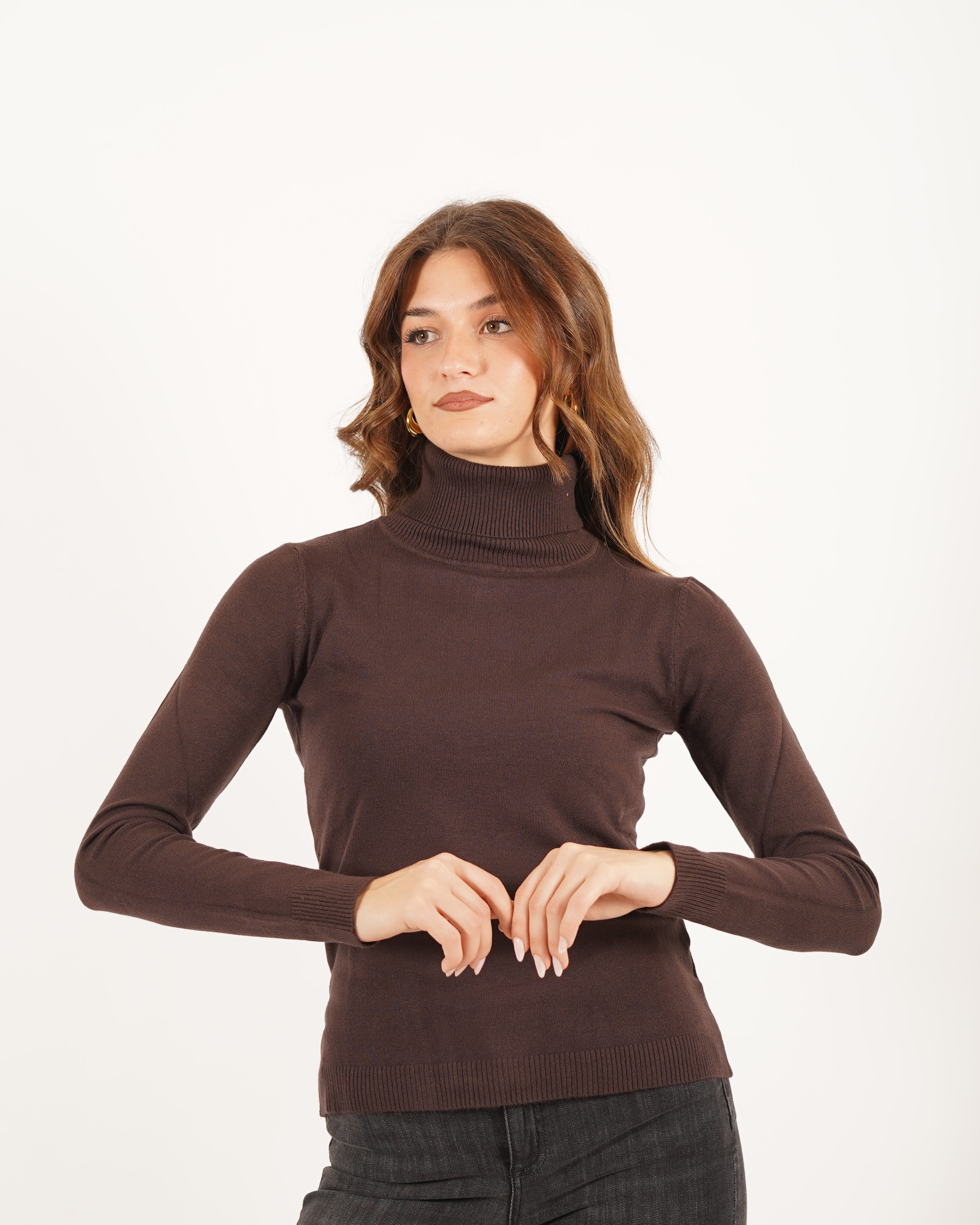 Maglia collo alto in mano viscosa - Tabaccaio Uncategorized - Hope Abbigliamento e Accessori Donna Online