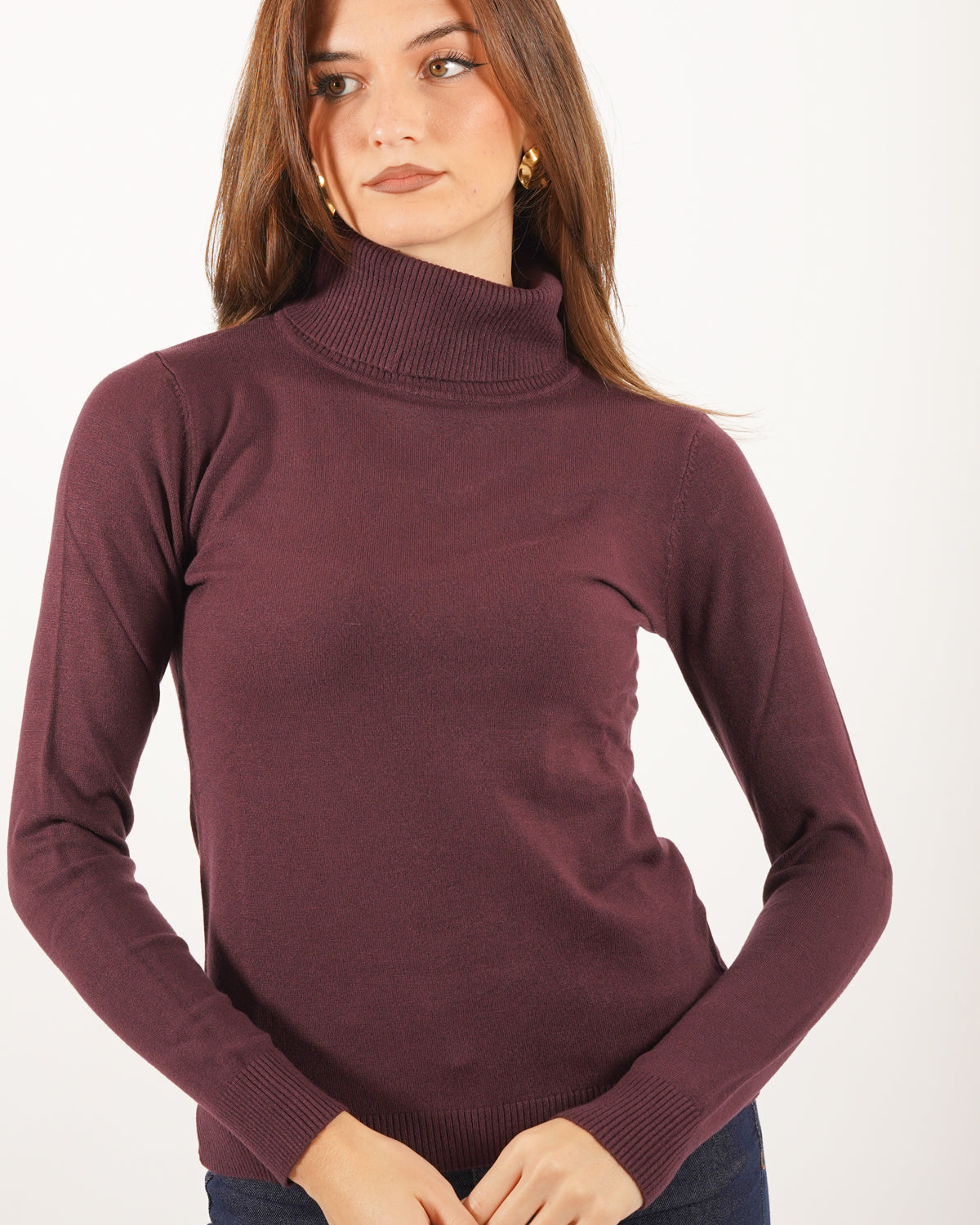 Maglia collo alto in mano viscosa - Tabaccaio Uncategorized - Hope Abbigliamento e Accessori Donna Online