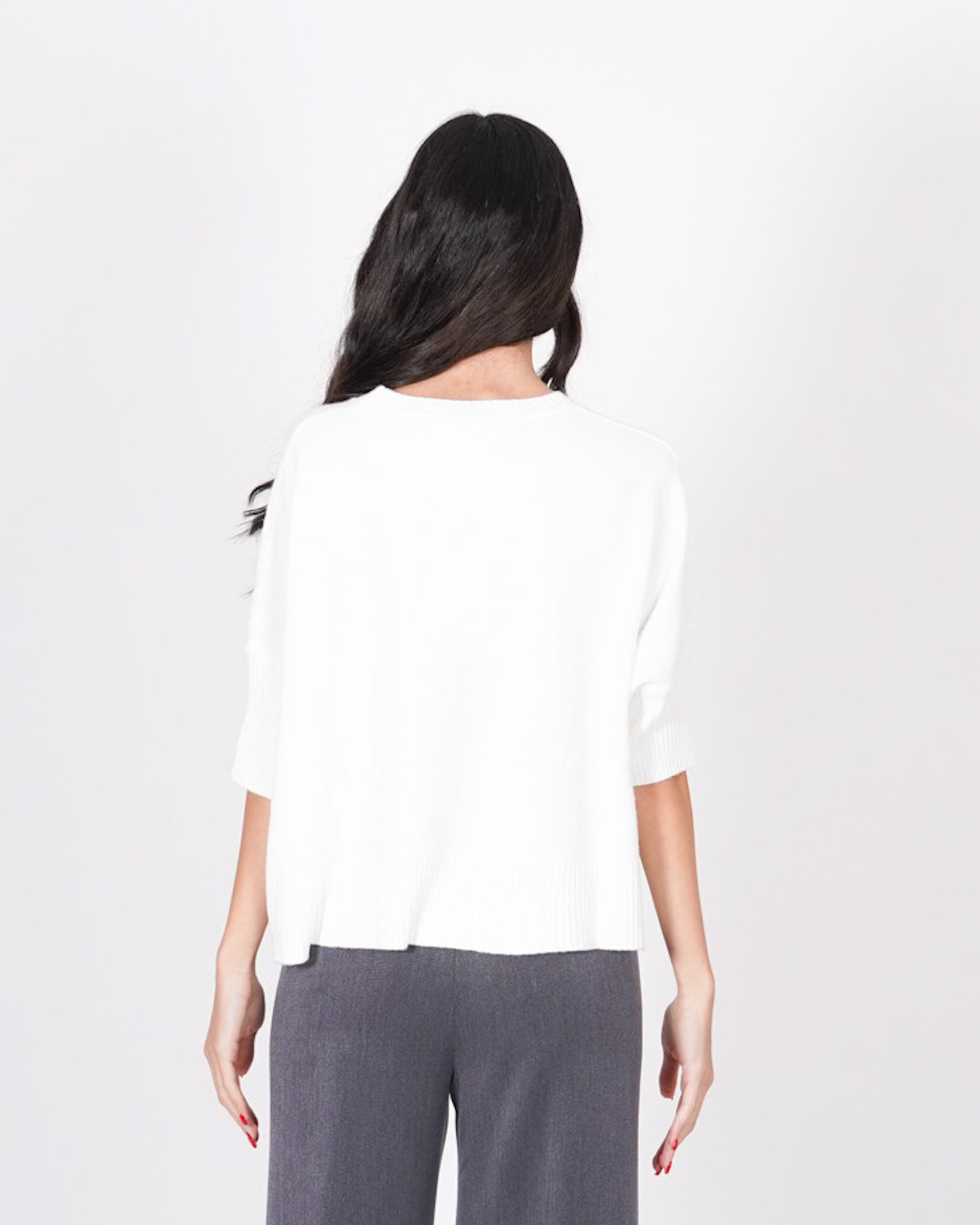 Maglia girocollo con maniche 3/4 - Campus Uncategorized - Hope Abbigliamento e Accessori Donna Online