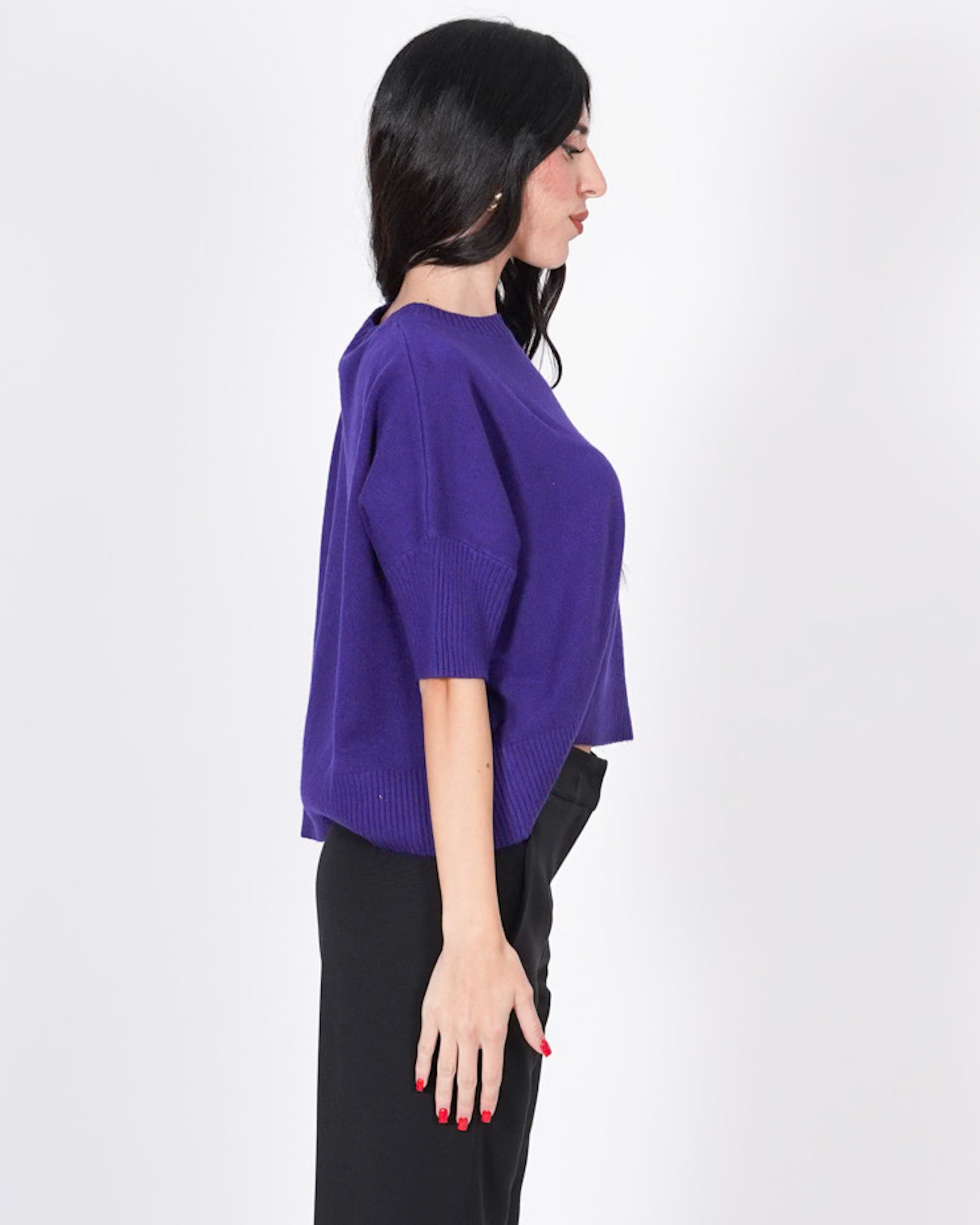 Maglia girocollo con maniche 3/4 - Campus Uncategorized - Hope Abbigliamento e Accessori Donna Online