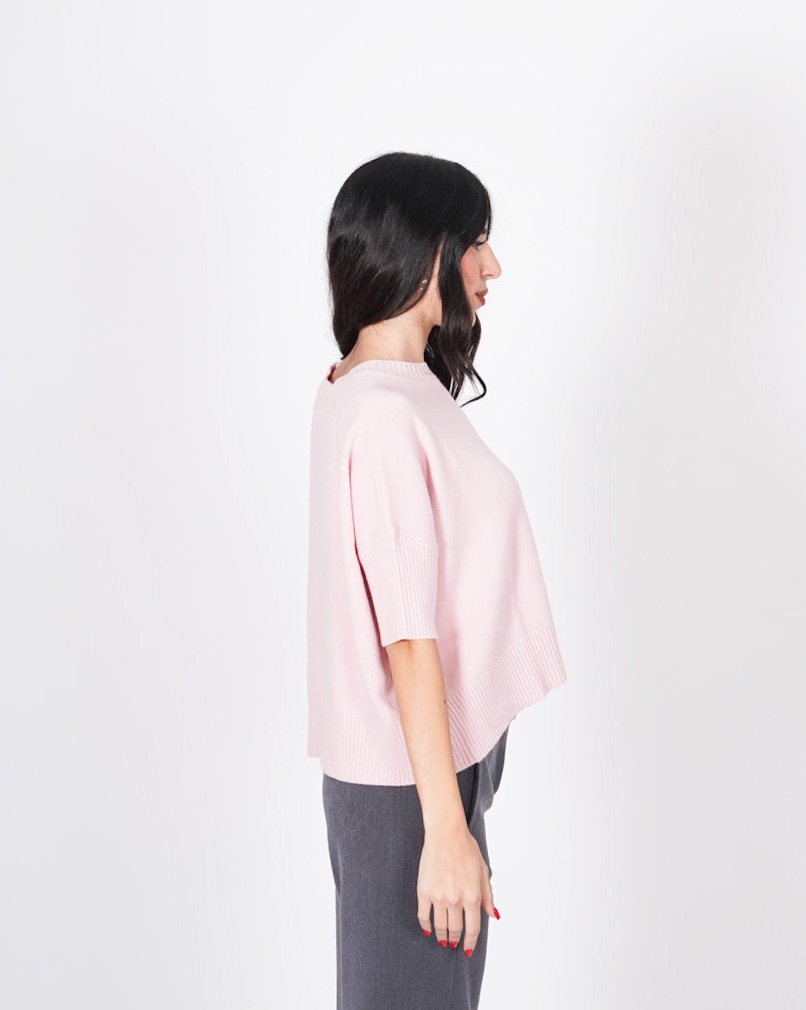 Maglia girocollo con maniche 3/4 - Campus Uncategorized - Hope Abbigliamento e Accessori Donna Online