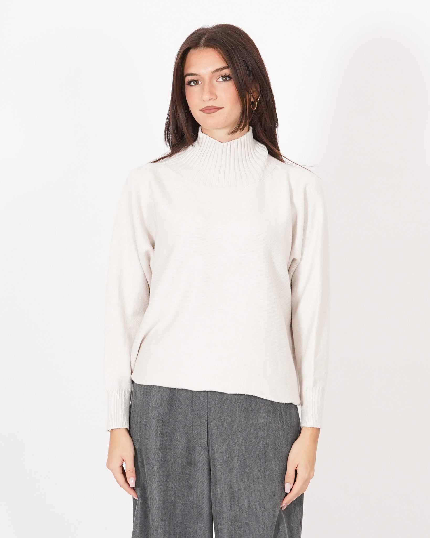 Maglia collo alto a costa - Peter Uncategorized - Hope Abbigliamento e Accessori Donna Online