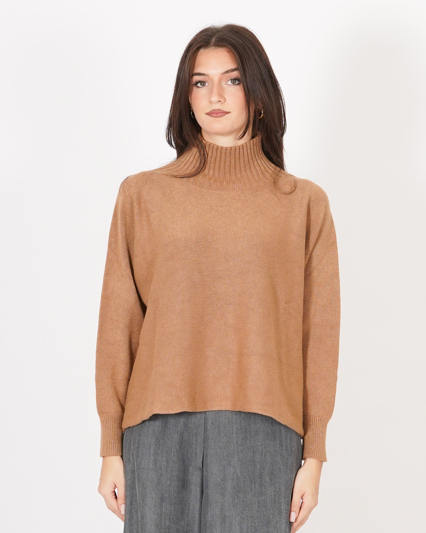 Maglia collo alto a costa - Peter Uncategorized - Hope Abbigliamento e Accessori Donna Online