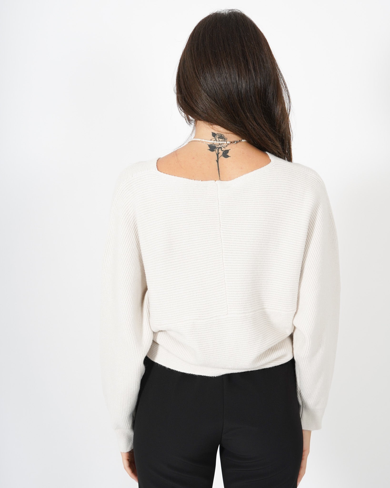 Maglia incrociatina a coste - Dieter Uncategorized - Hope Abbigliamento e Accessori Donna Online