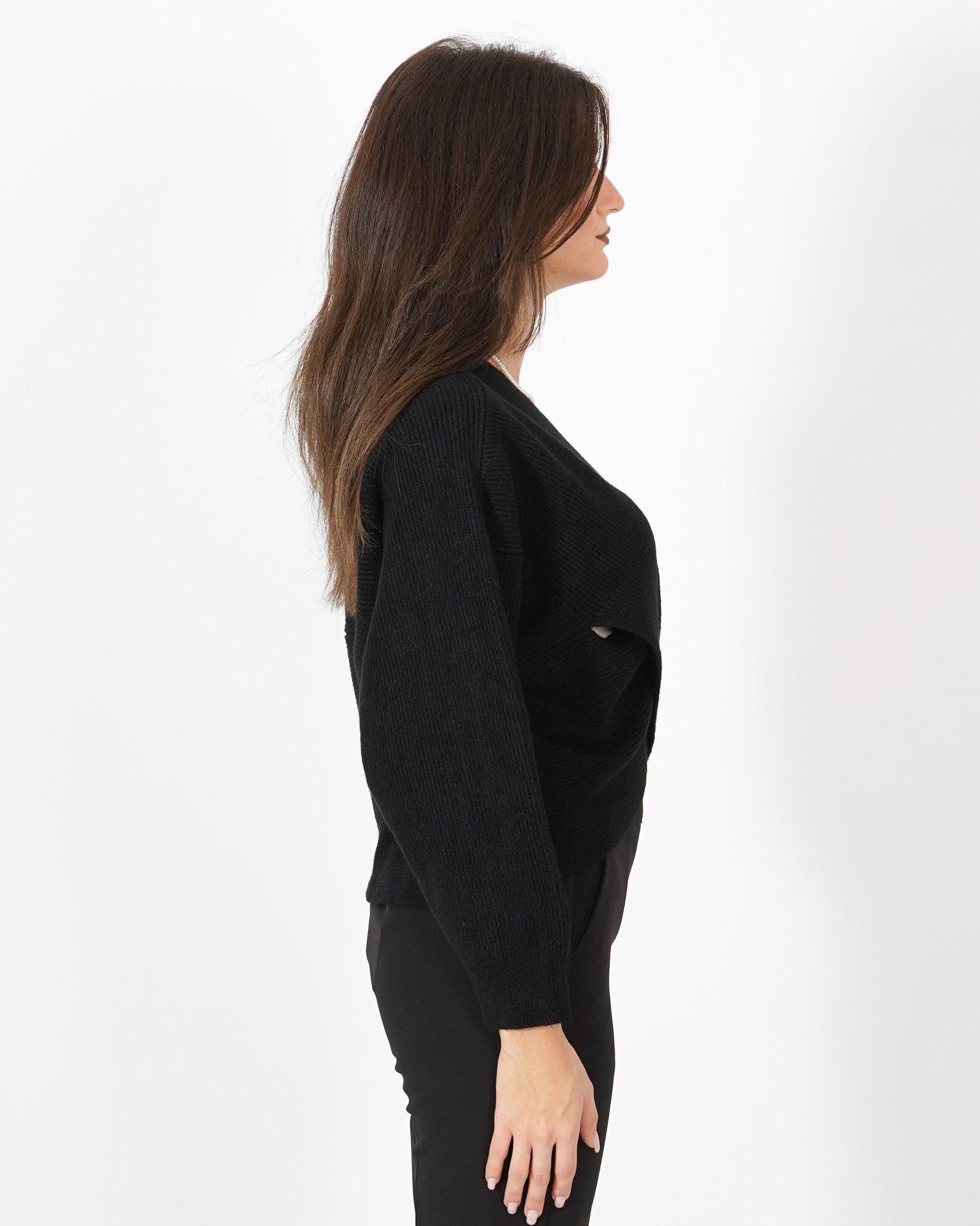 Maglia incrociatina a coste - Dieter Uncategorized - Hope Abbigliamento e Accessori Donna Online