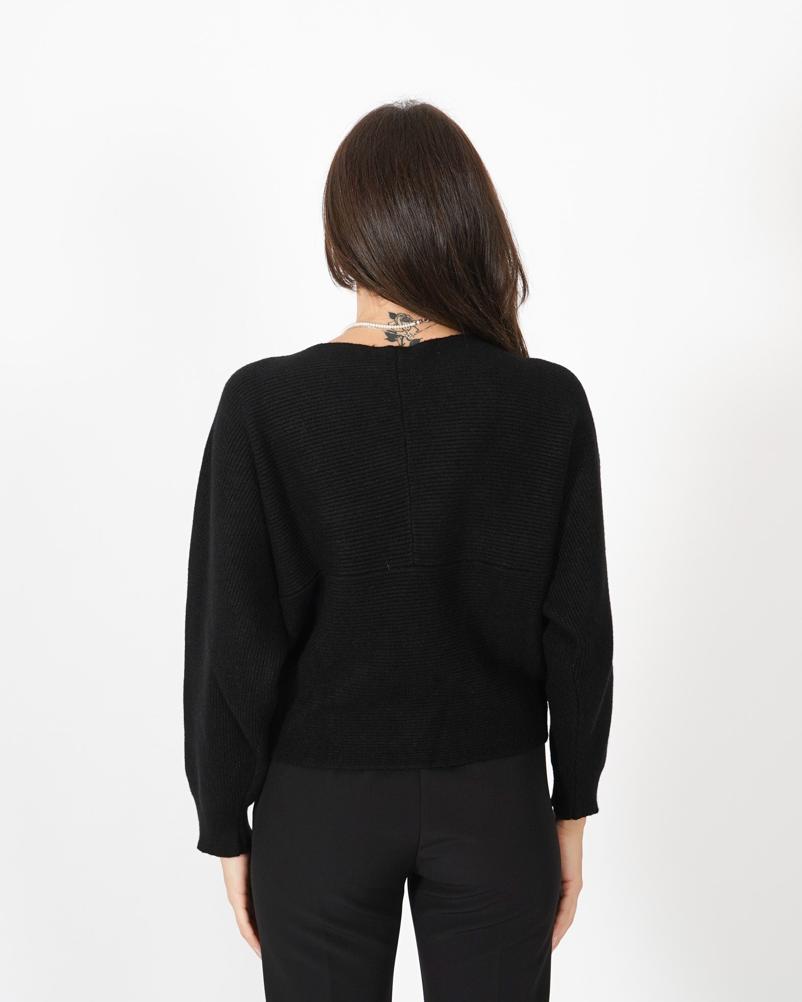 Maglia incrociatina a coste - Dieter Uncategorized - Hope Abbigliamento e Accessori Donna Online