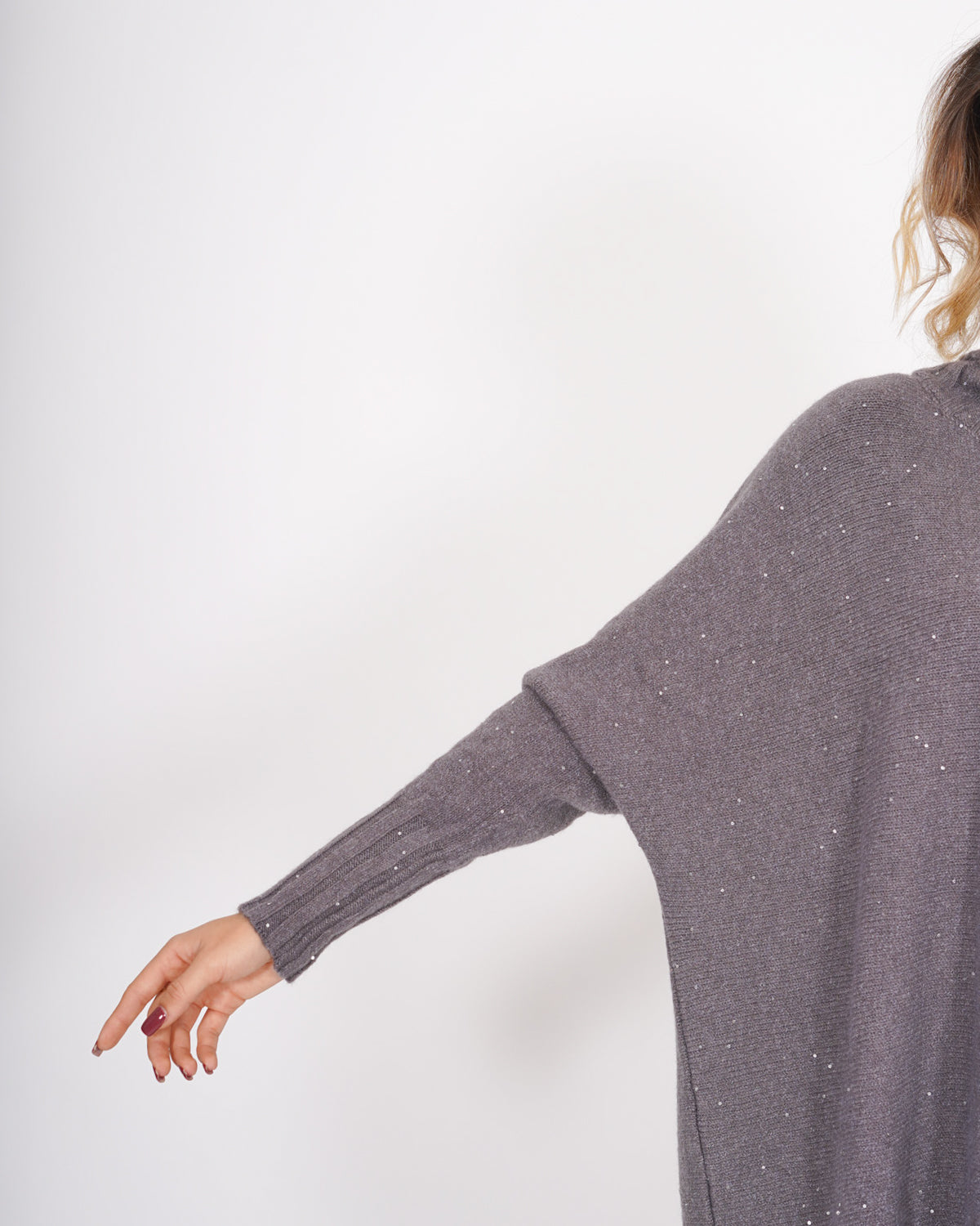 Maglia collo alto con manica a costa - Franz Uncategorized - Hope Abbigliamento e Accessori Donna Online