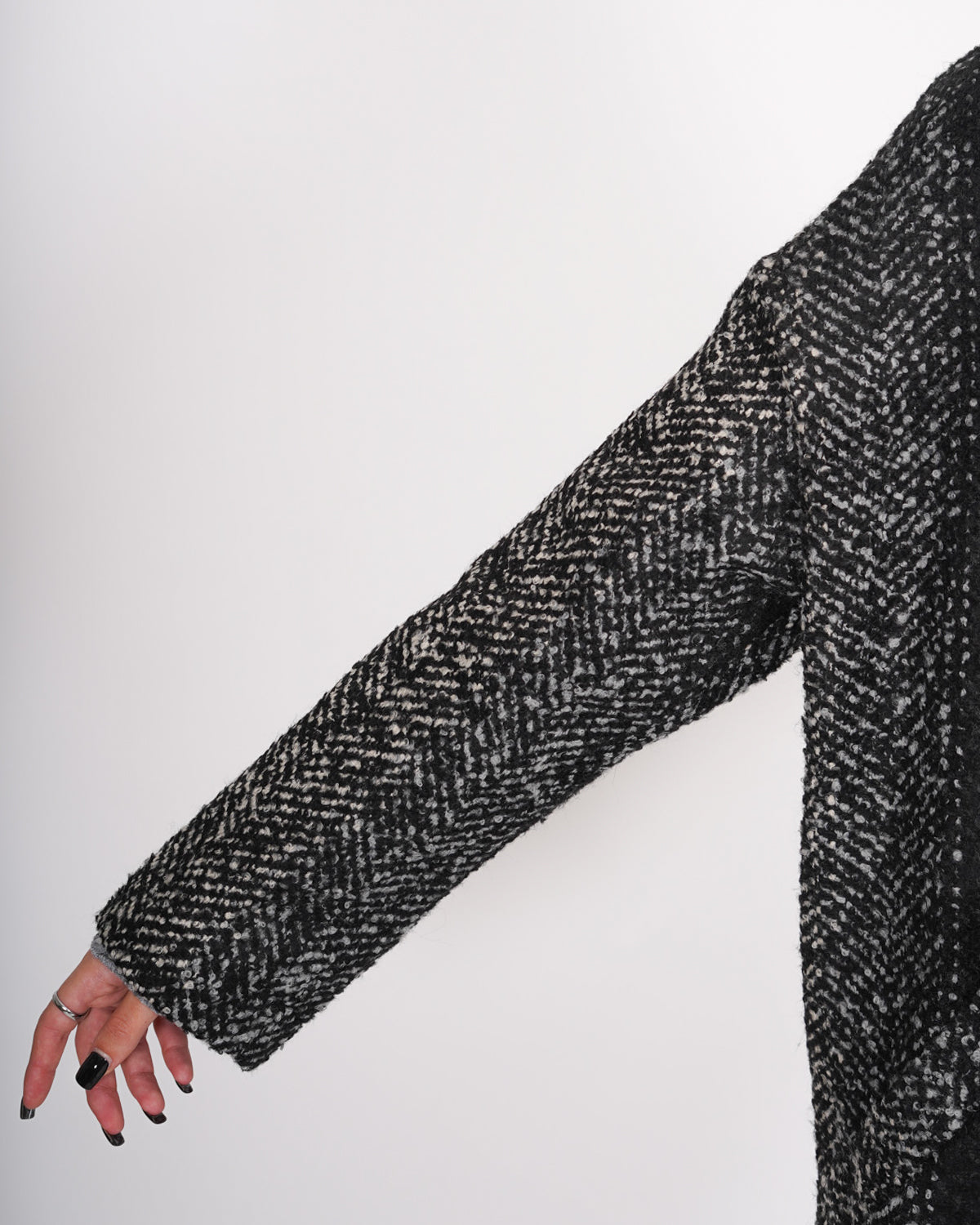 Cappotto spigato in mano lana - Camargo Uncategorized - Hope Abbigliamento e Accessori Donna Online