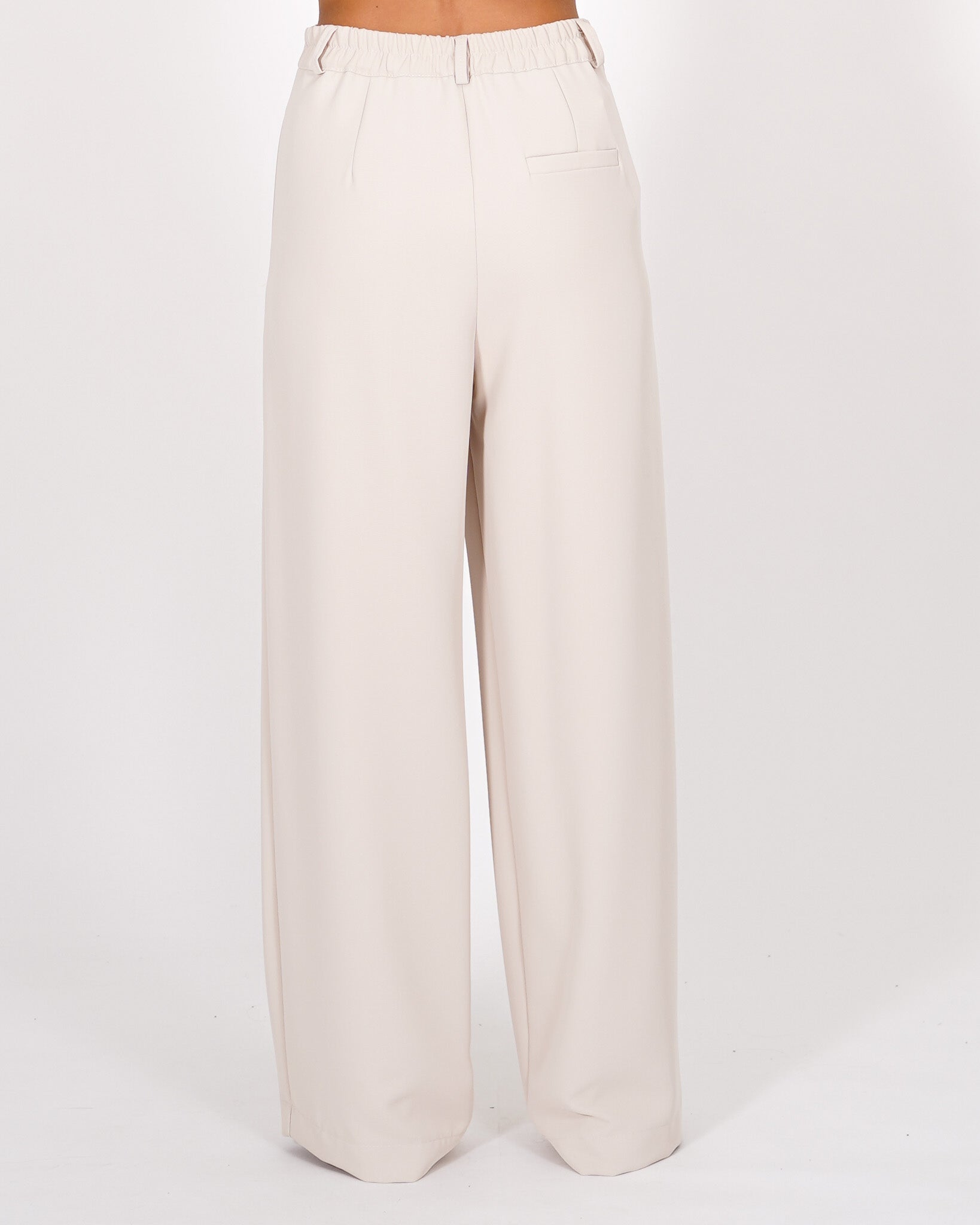 Pantaloni palazzo in cady crepe - New York